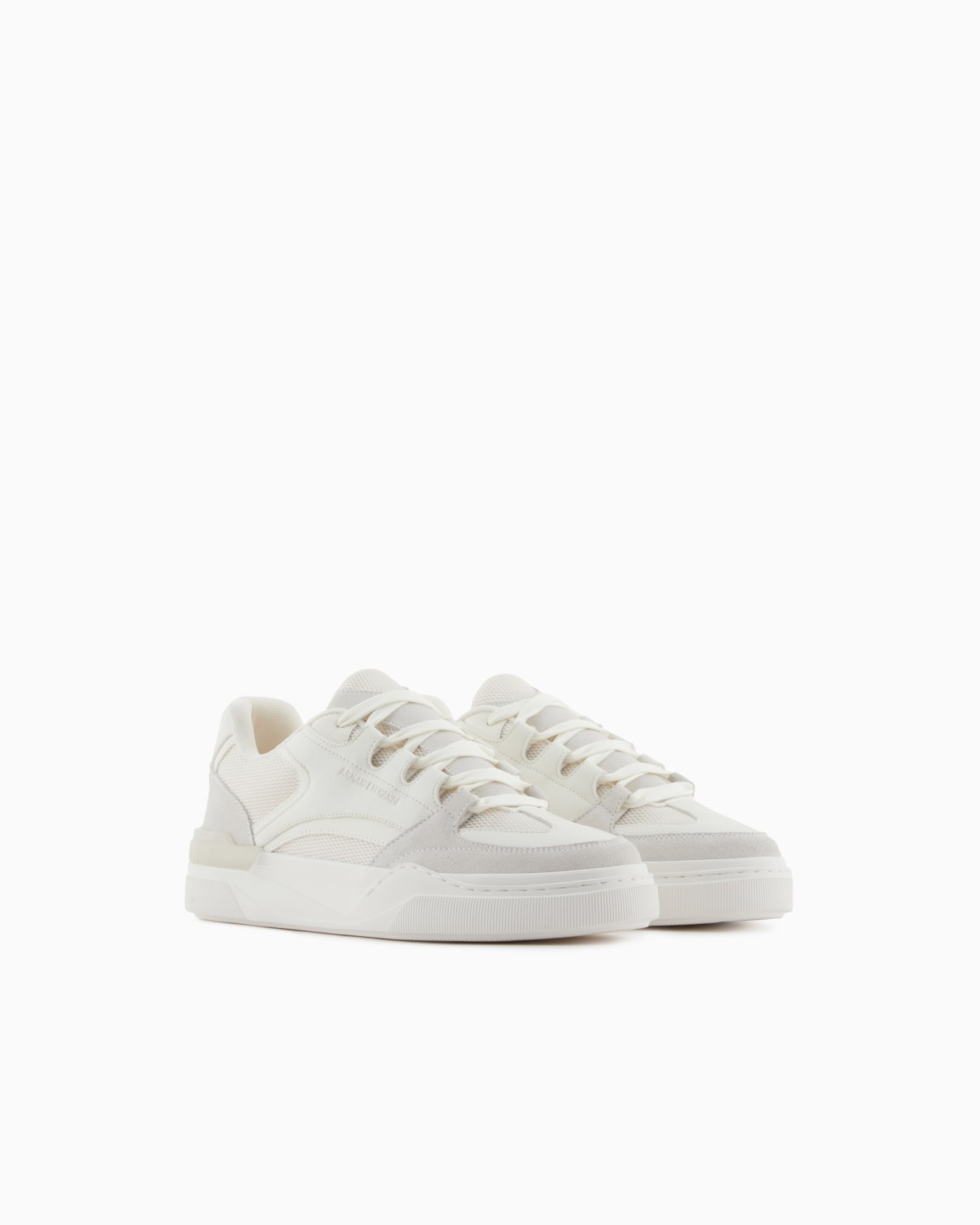 Oversized sneakers with contrasting inserts Slide 1