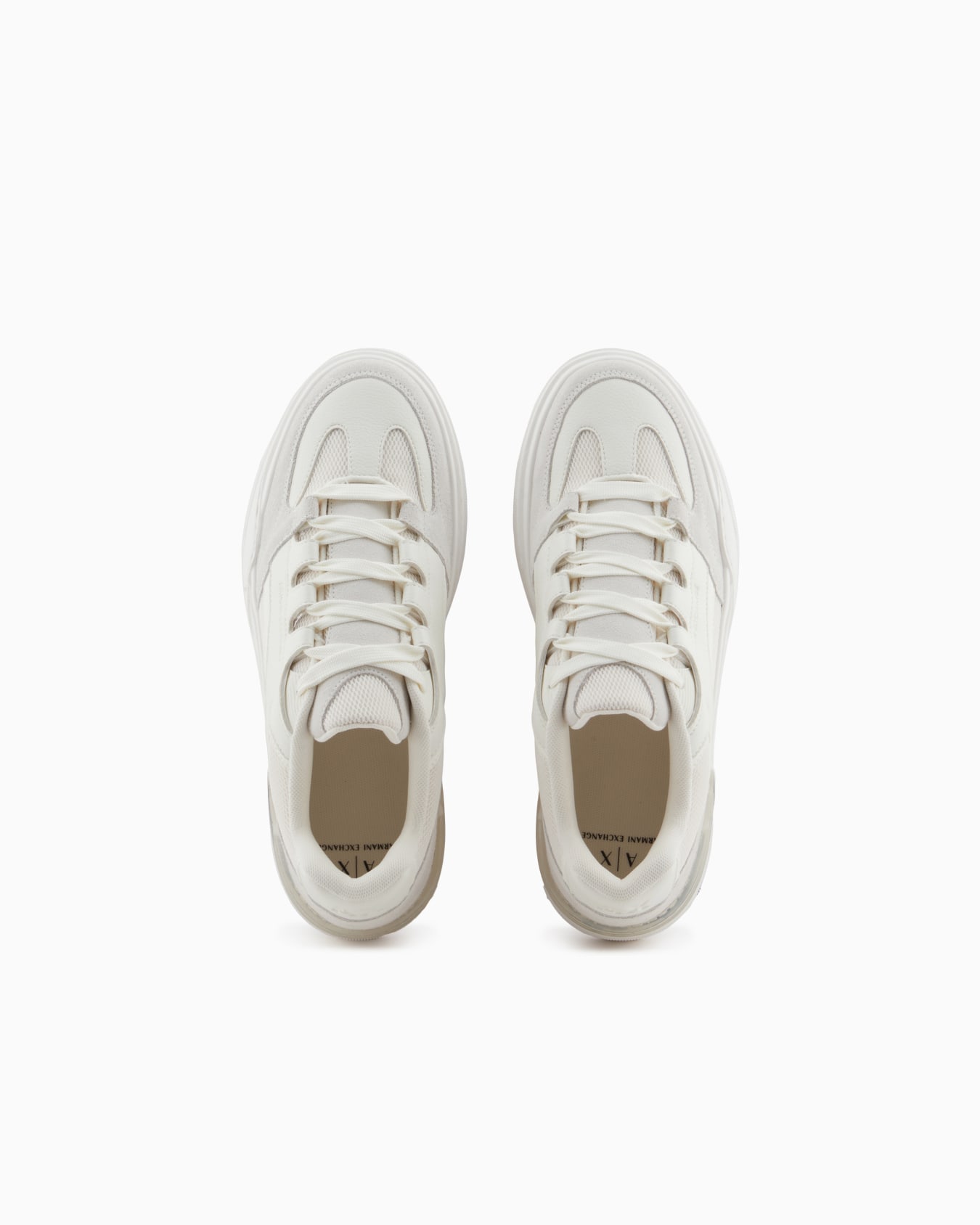 Oversized sneakers with contrasting inserts Slide 2