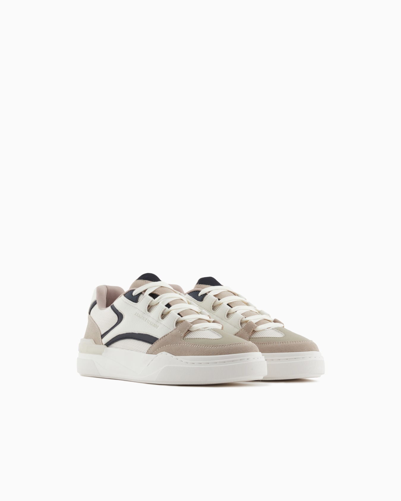 Oversized sneakers with contrasting inserts Slide 1