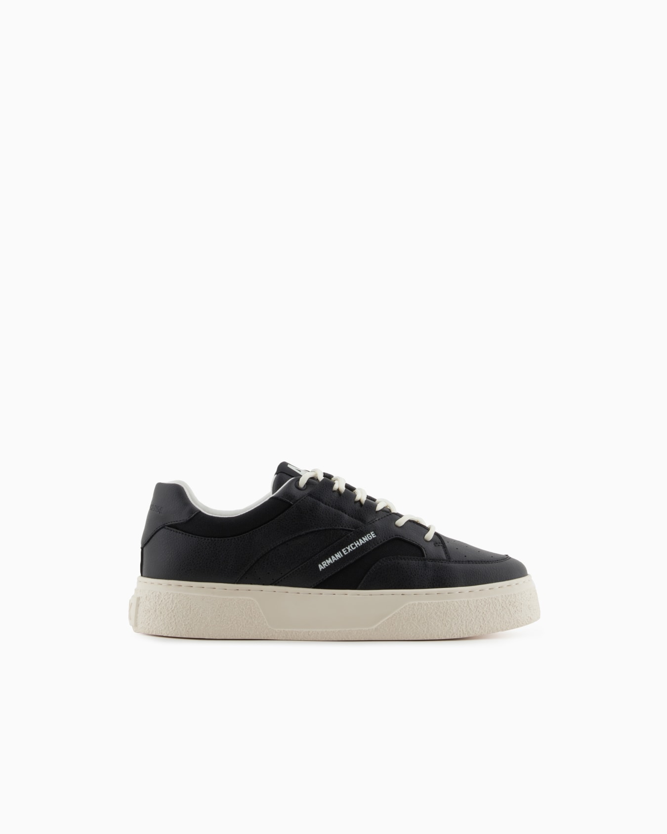 Oversized leather sneakers Slide 0