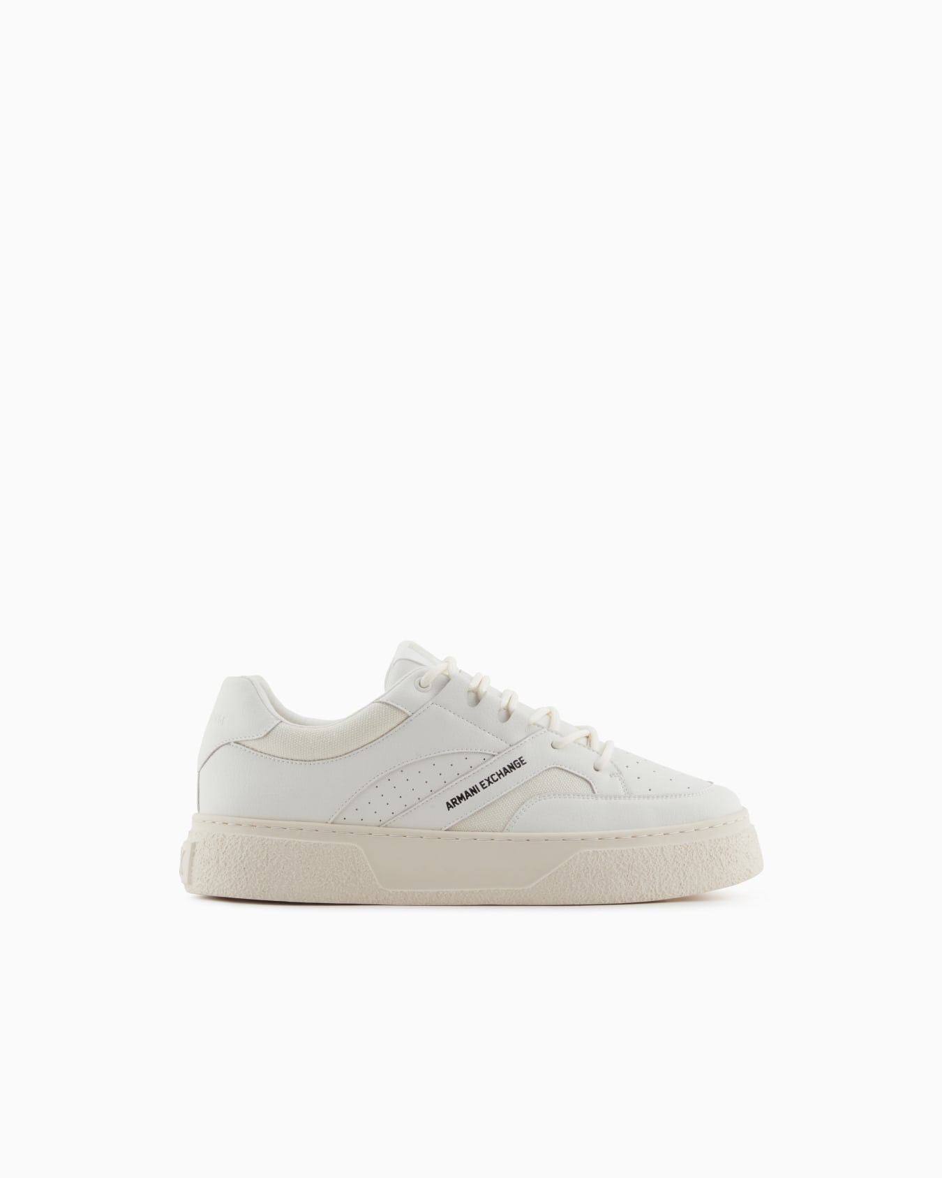Oversized leather sneakers Slide 0