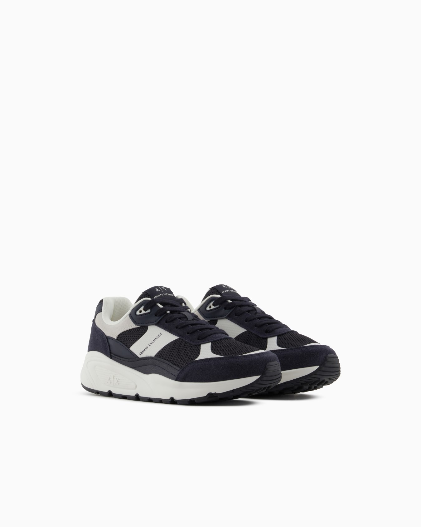 Oversized sneakers with contrasting inserts Slide 1
