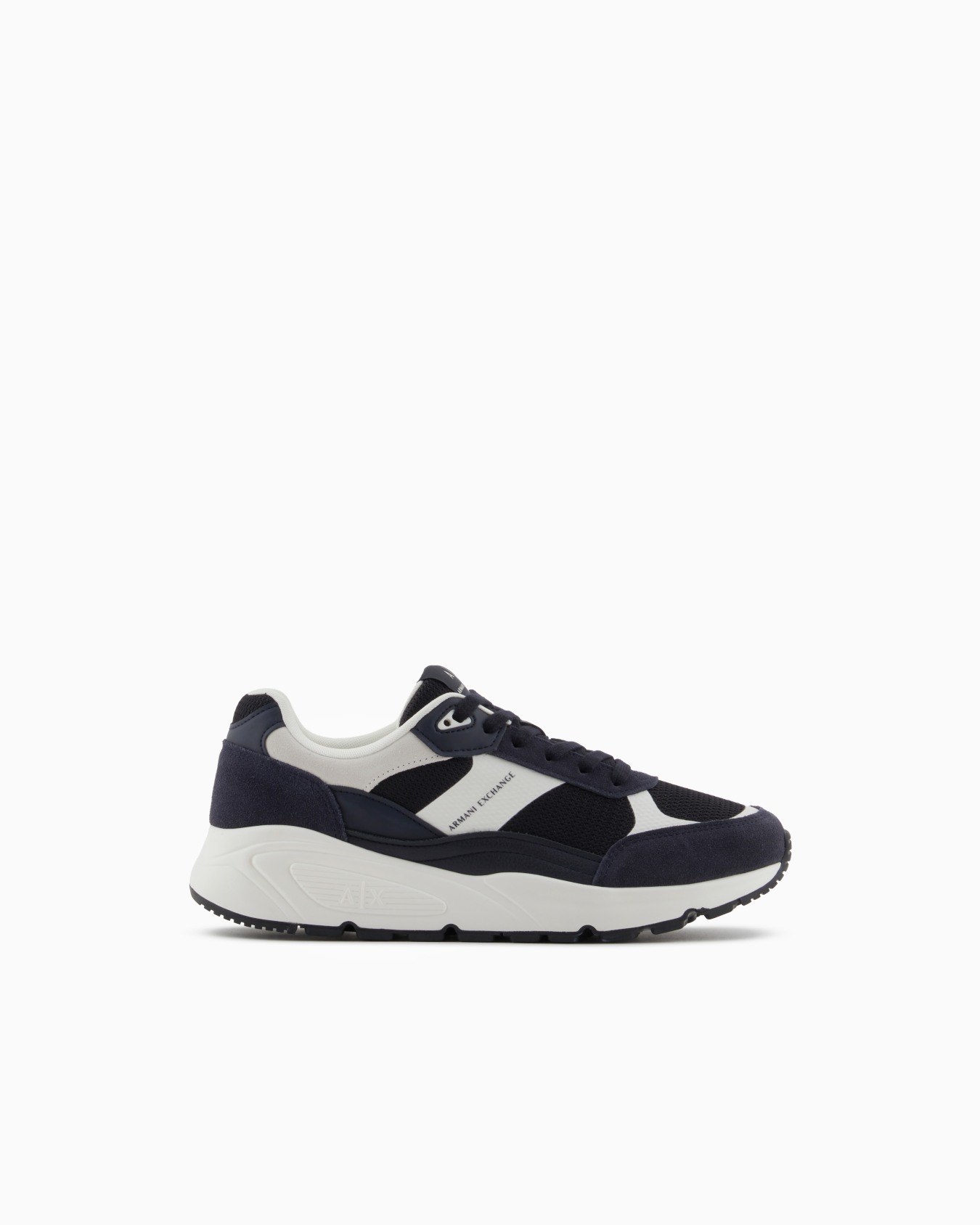 Oversized sneakers with contrasting inserts Slide 0
