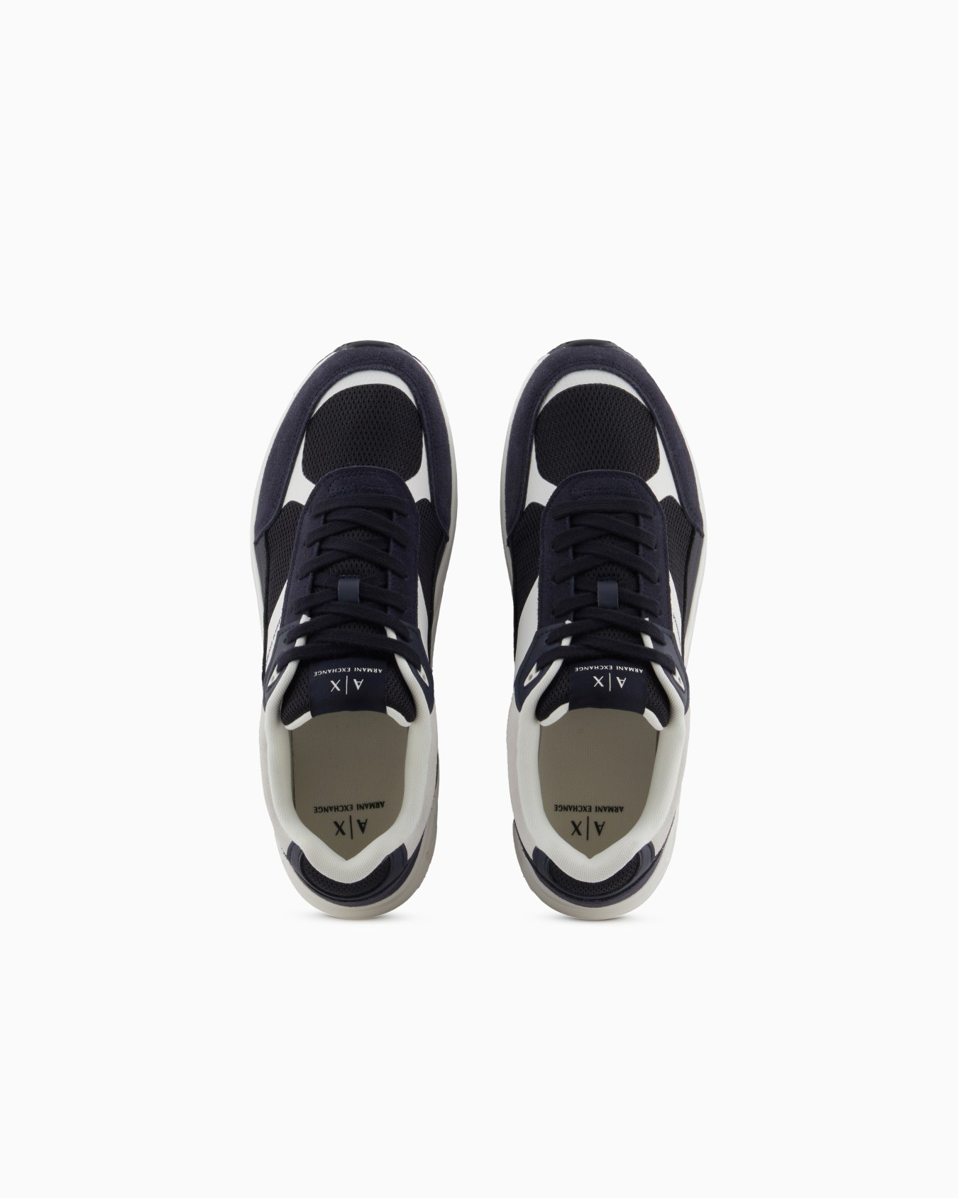 Oversized sneakers with contrasting inserts Slide 2