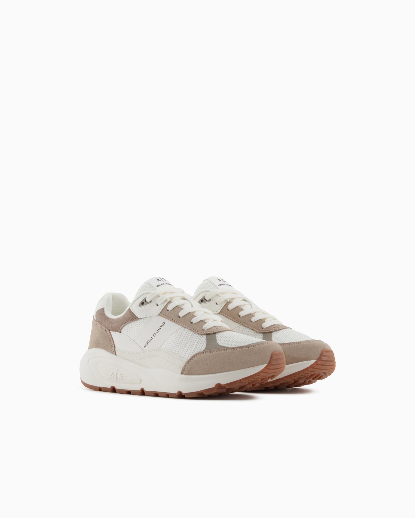 Oversized sneakers with contrasting inserts Slide 1