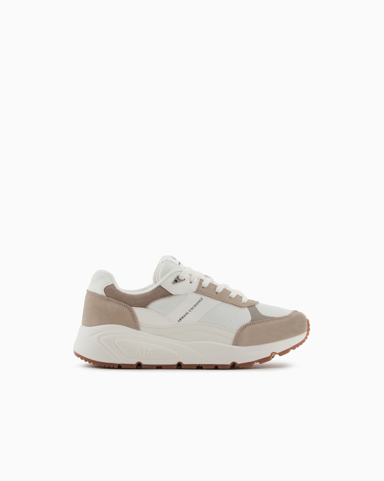 Oversized sneakers with contrasting inserts Slide 0