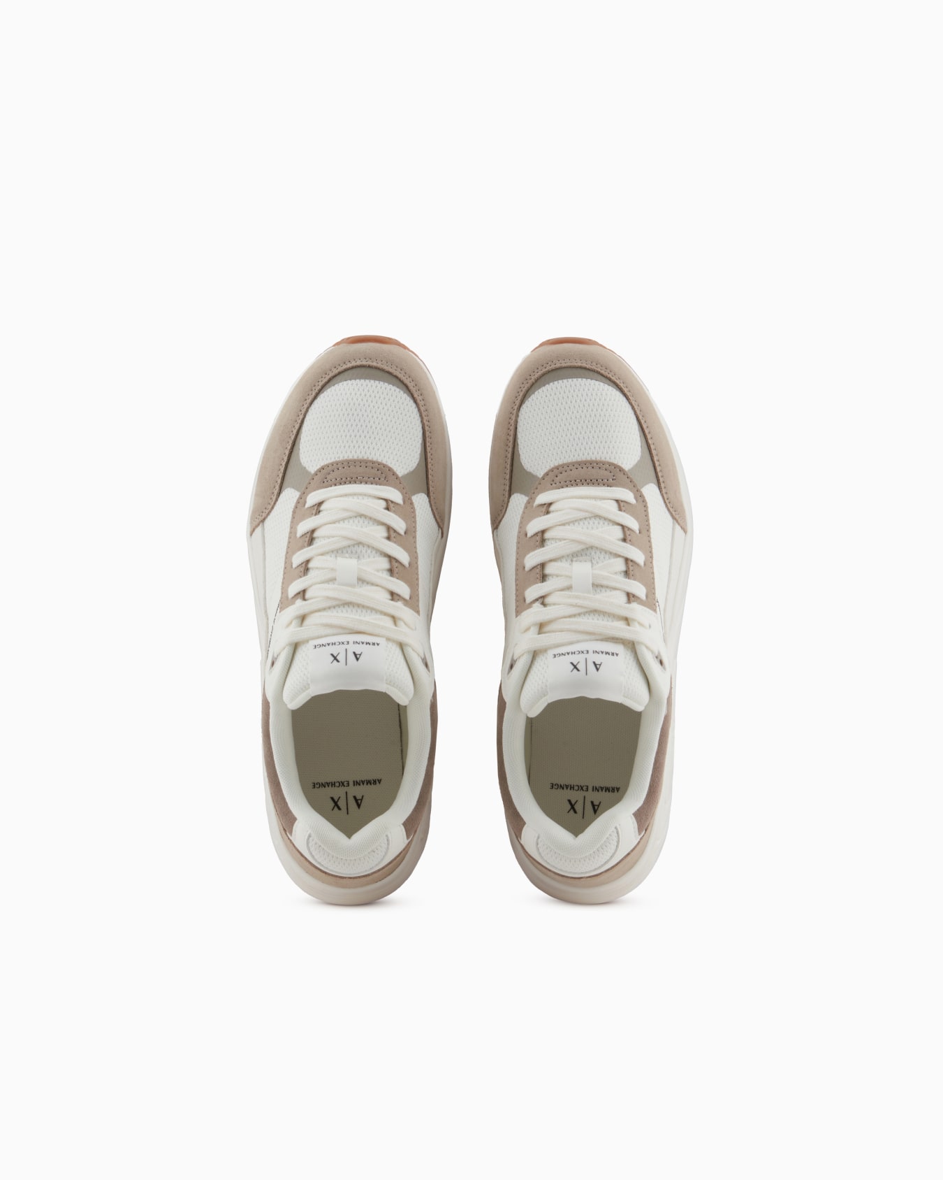 Oversized sneakers with contrasting inserts Slide 2
