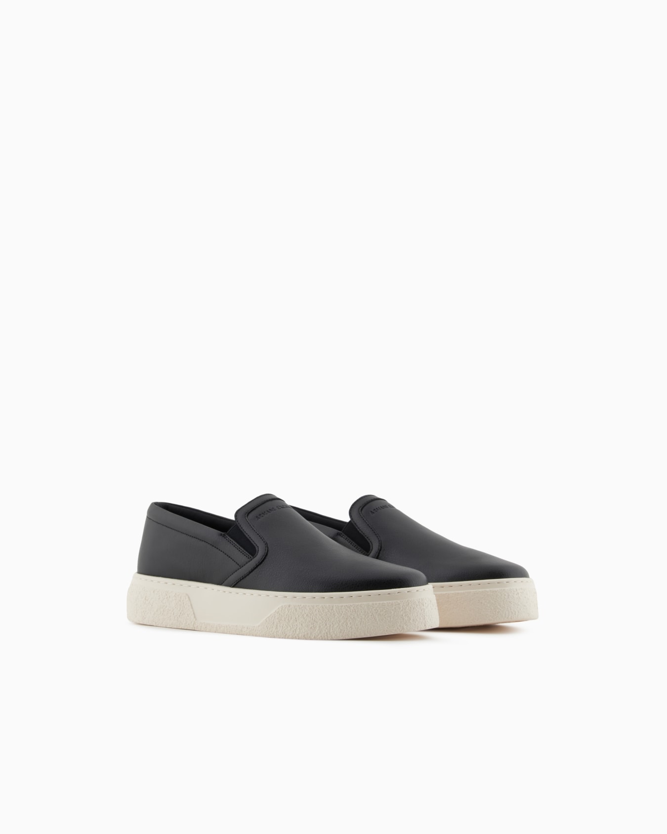 Smooth leather slip on Slide 1