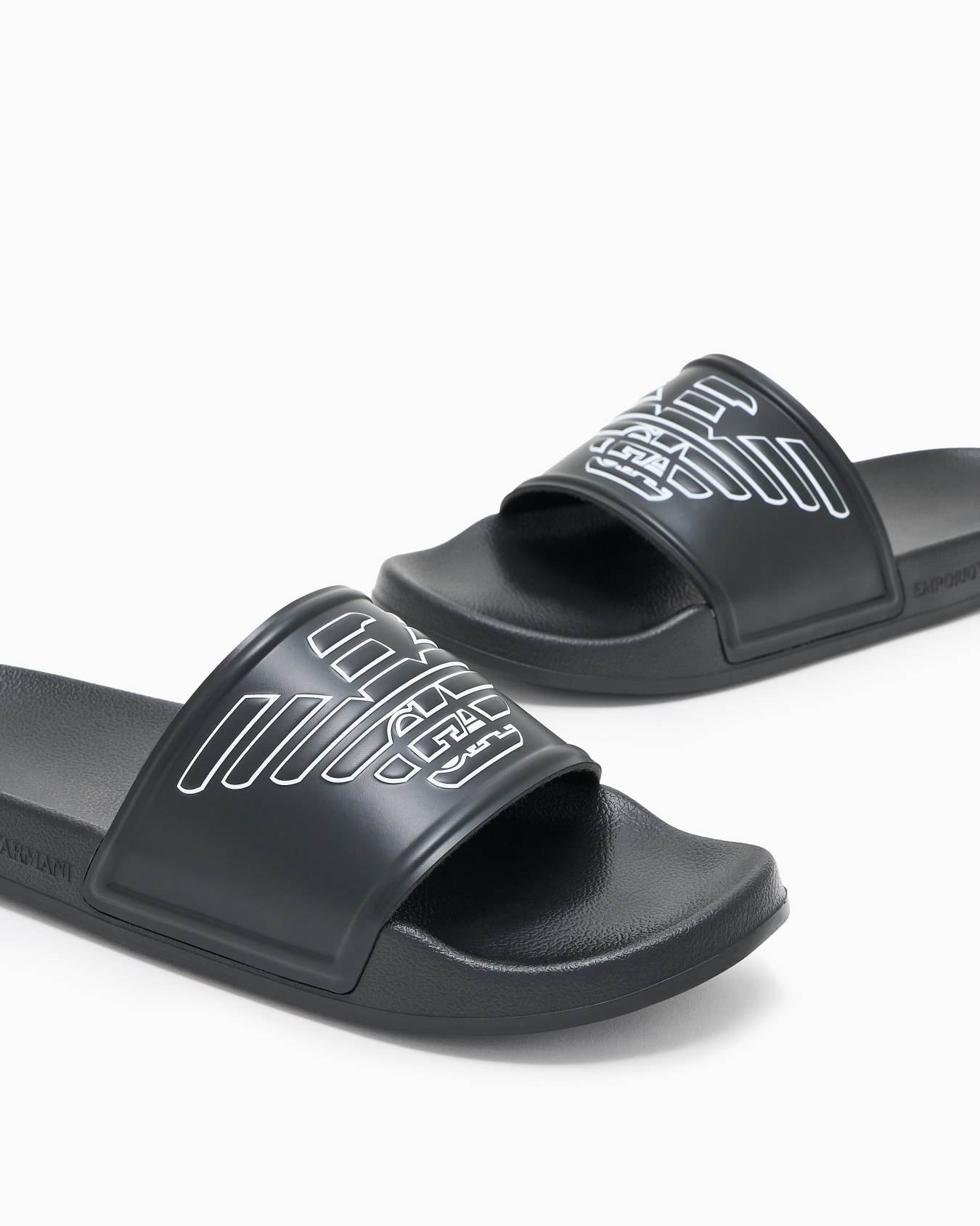 Sandales en PVC avec grand aigle en relief Diapositive 1