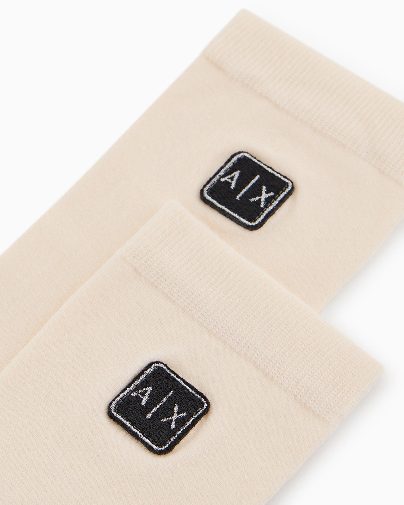 Cotton Blend Ribbed Socks Slide 1
