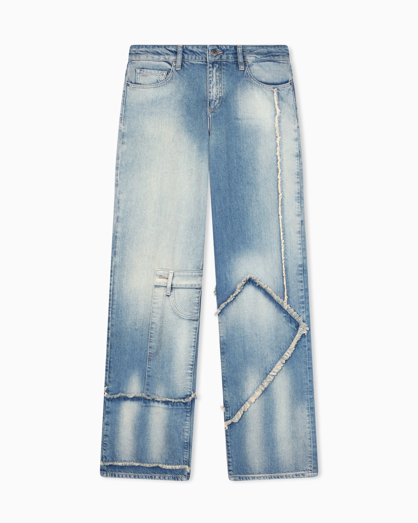Relaxed-fit jeans in pigmented denim Slide 0