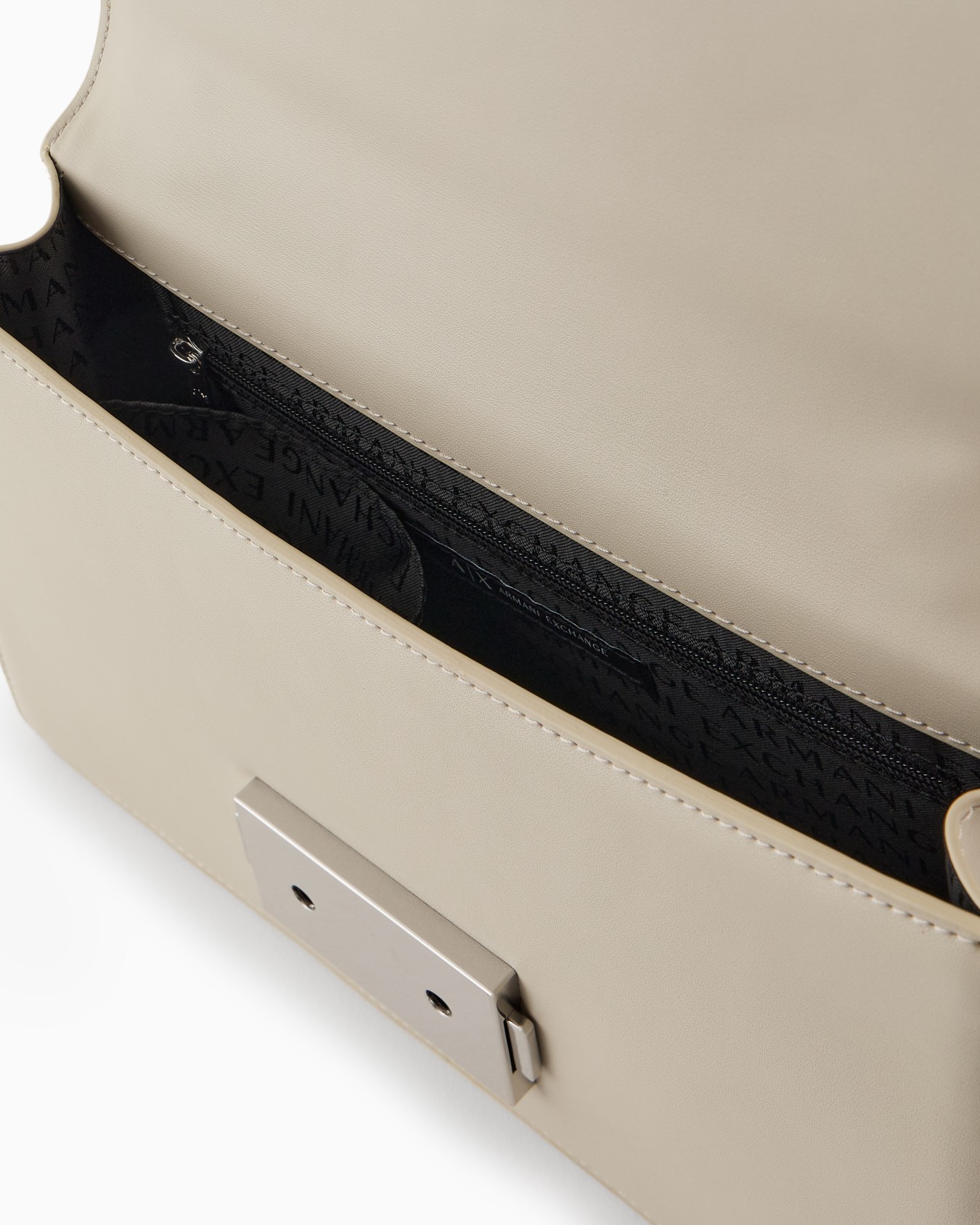 Shoulder bag with metal logo Slide 3