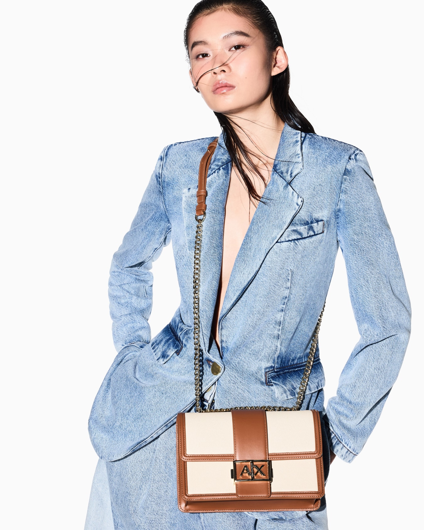 Crossbody Bag made of smooth material Diapositive 5