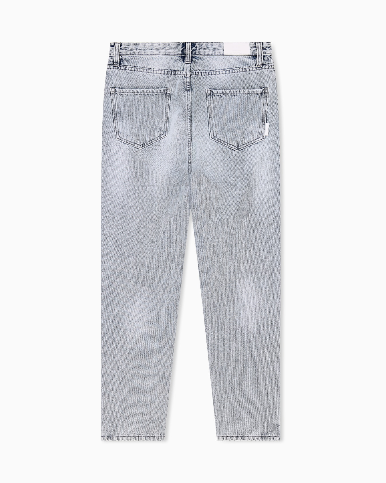 boyfriend fit 5-pocket pants rigid cotton denim Slide 1