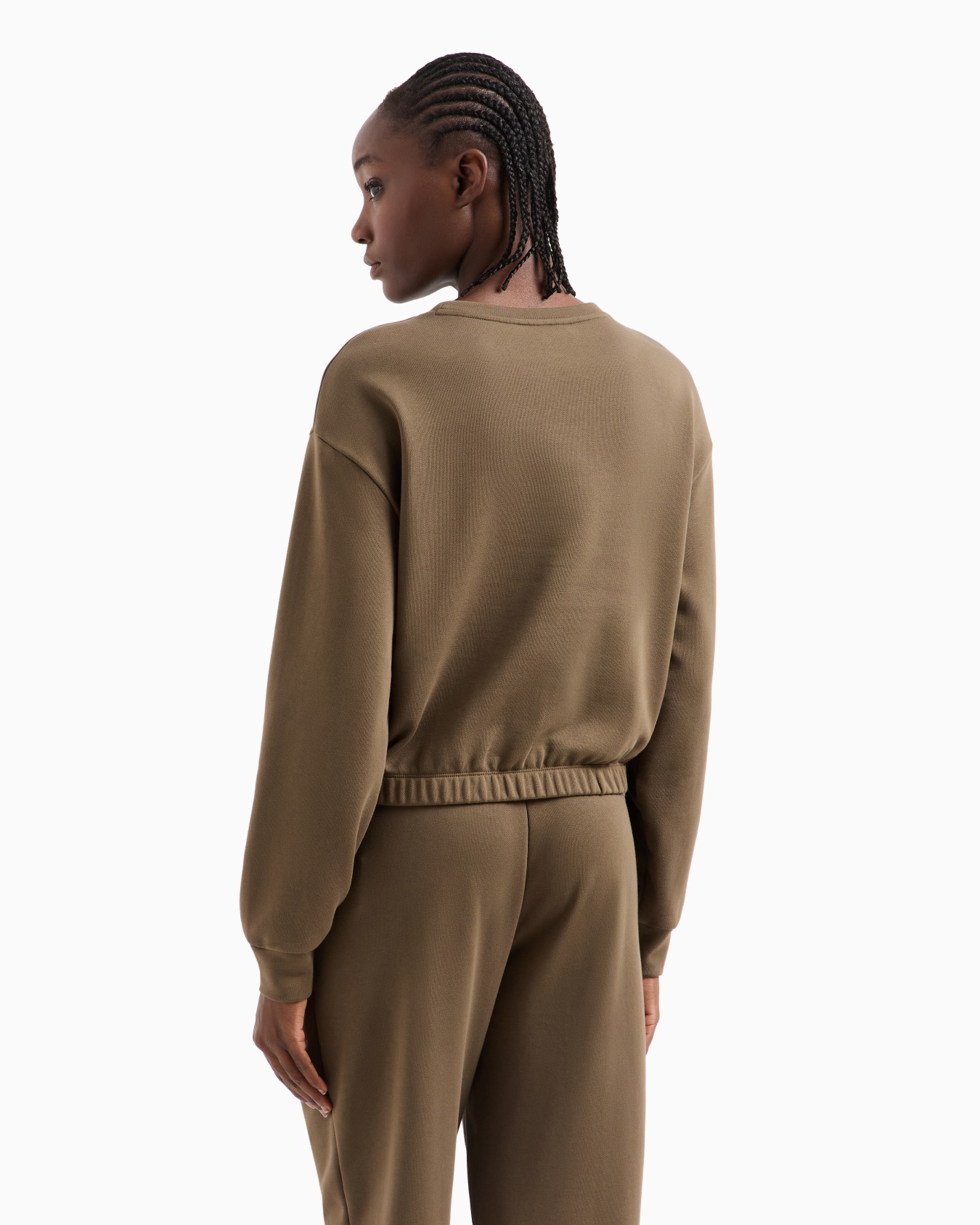 ASV Organic Cotton Blend Cropped Sweatshirt Slide 2