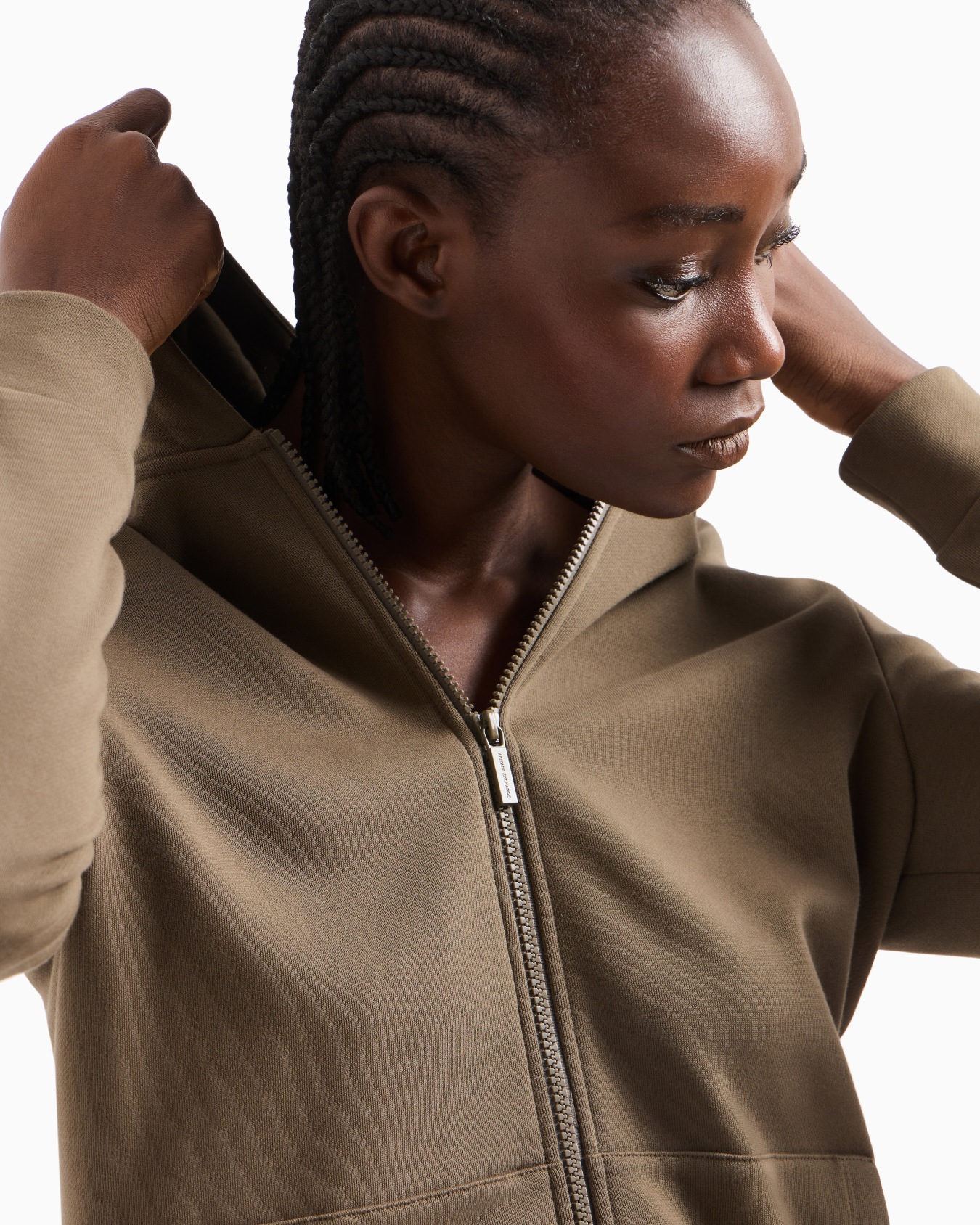 ASV Organic Cotton Blend Zip-Up Hoodie Slide 4