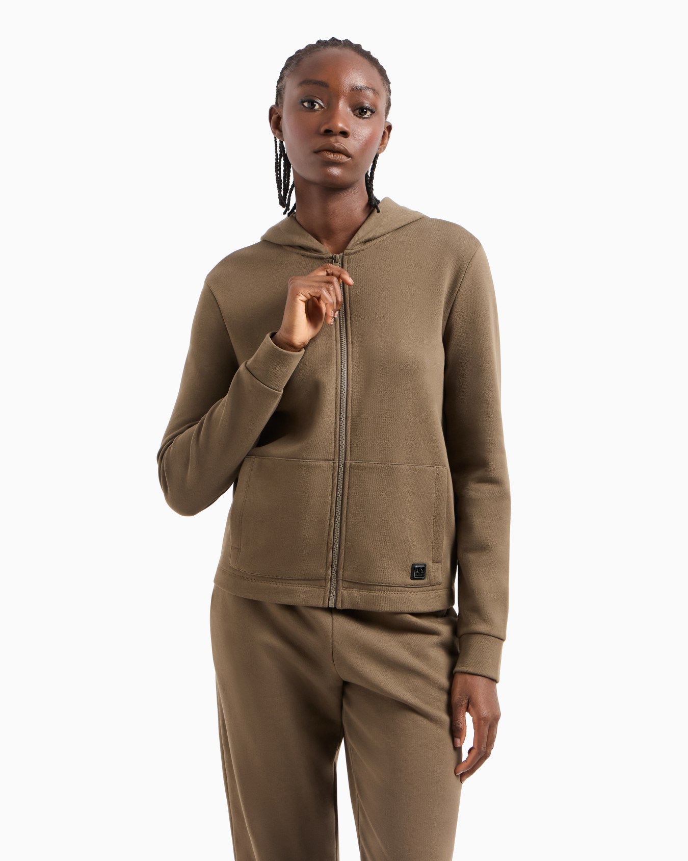 ASV Organic Cotton Blend Zip-Up Hoodie Slide 3