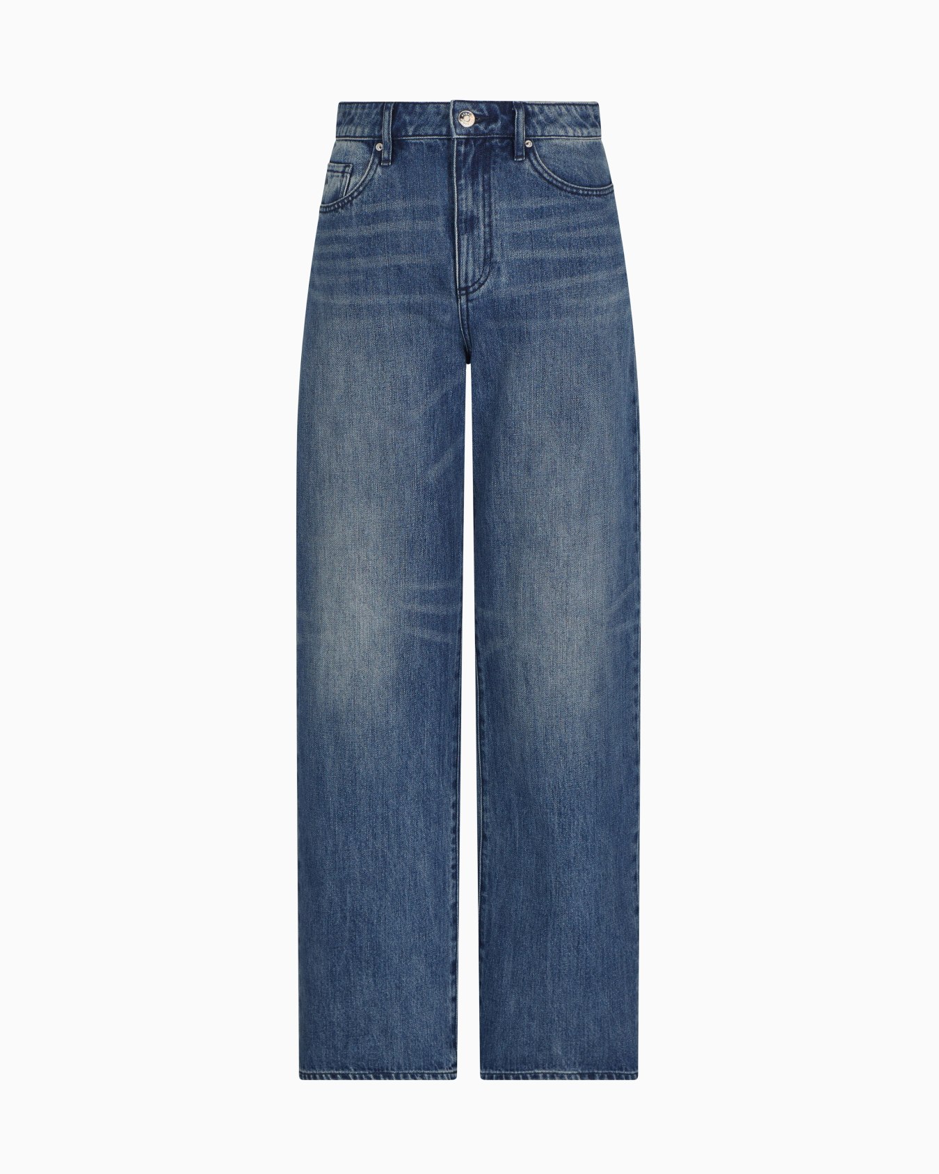 Relaxed fit jeans in indigo denim Slide 0