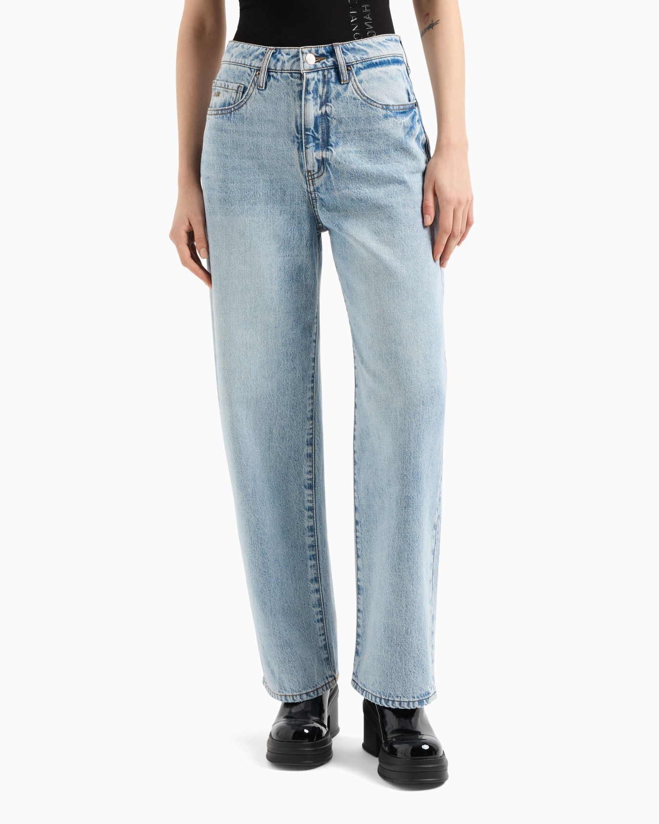 Relaxed fit jeans in ASV rigid denim Slide 3