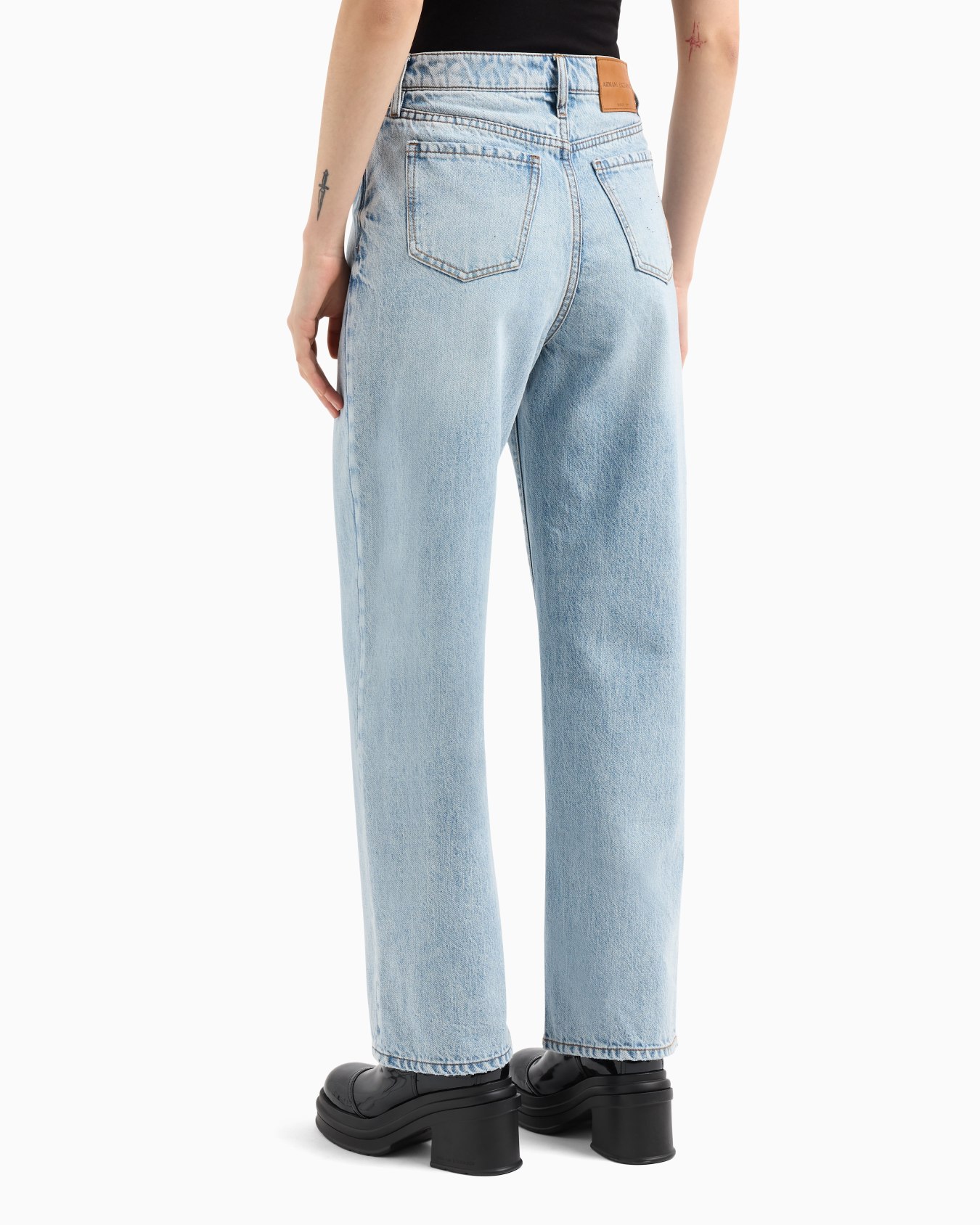 Relaxed fit jeans in ASV rigid denim Slide 2