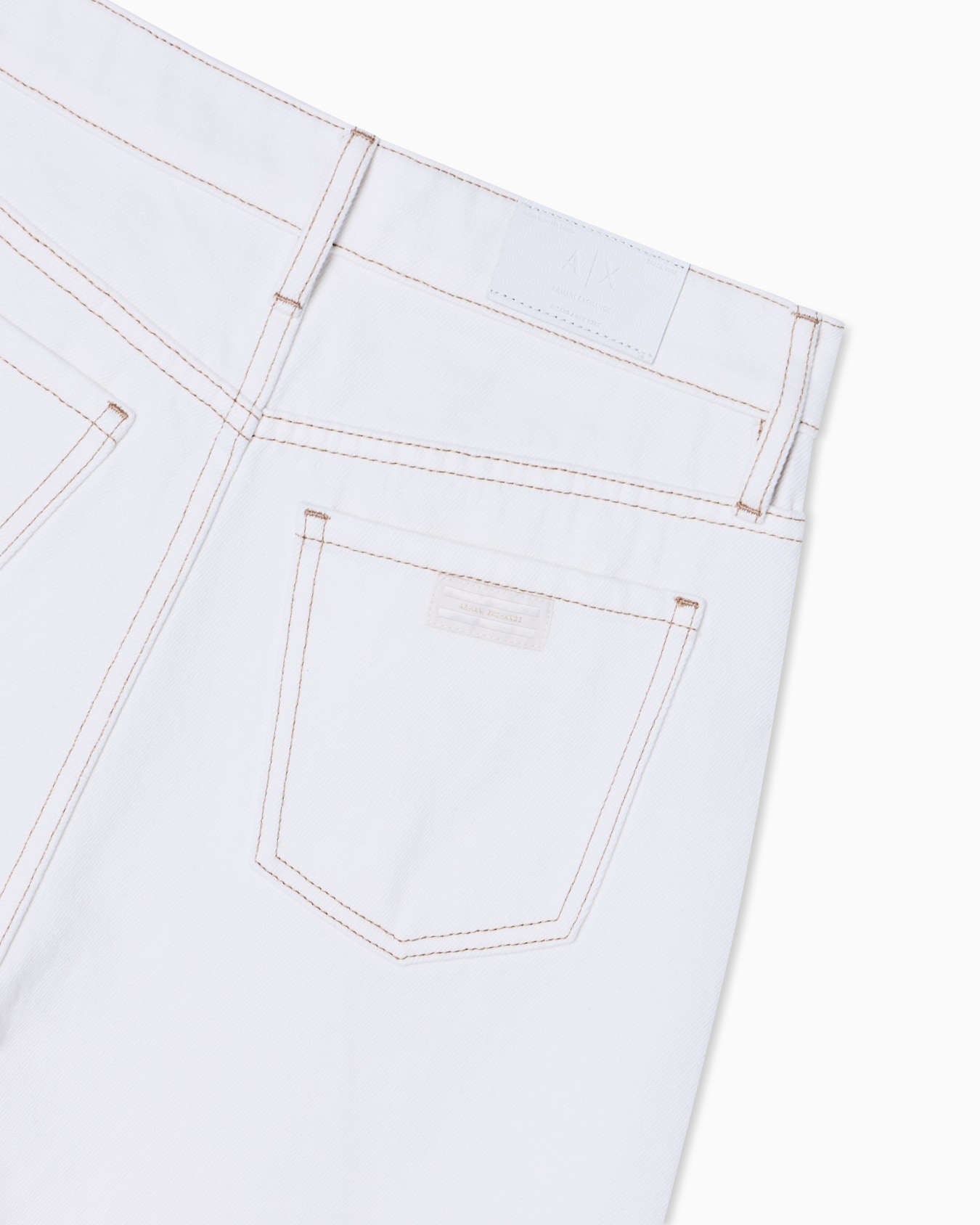 ホワイトデニムパンツ スライドする 3