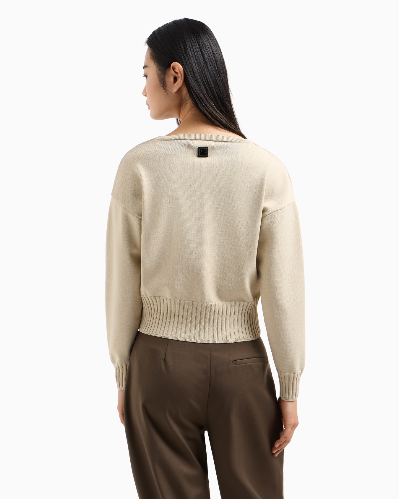 ASV Contrast Detail Sweater Slide 2