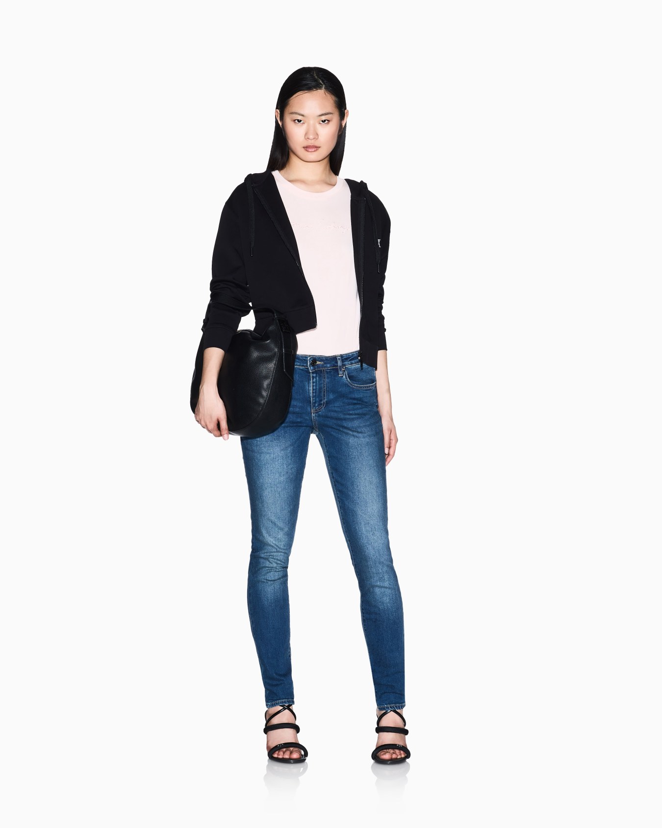 Jeans Super Skinny Denim Stretch Blu Indigo Slide 1