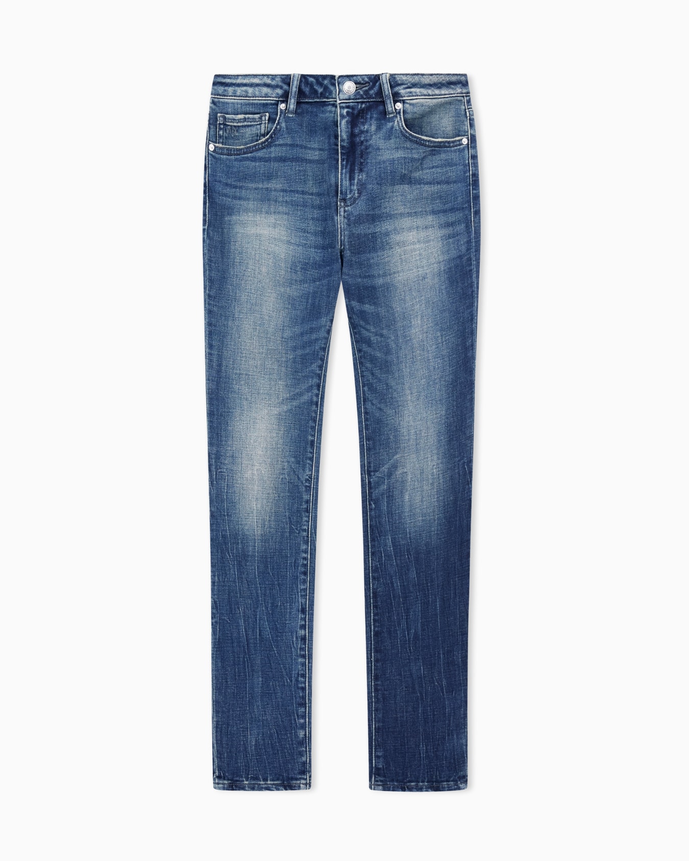 Super skinny used effect jeans Slide 0