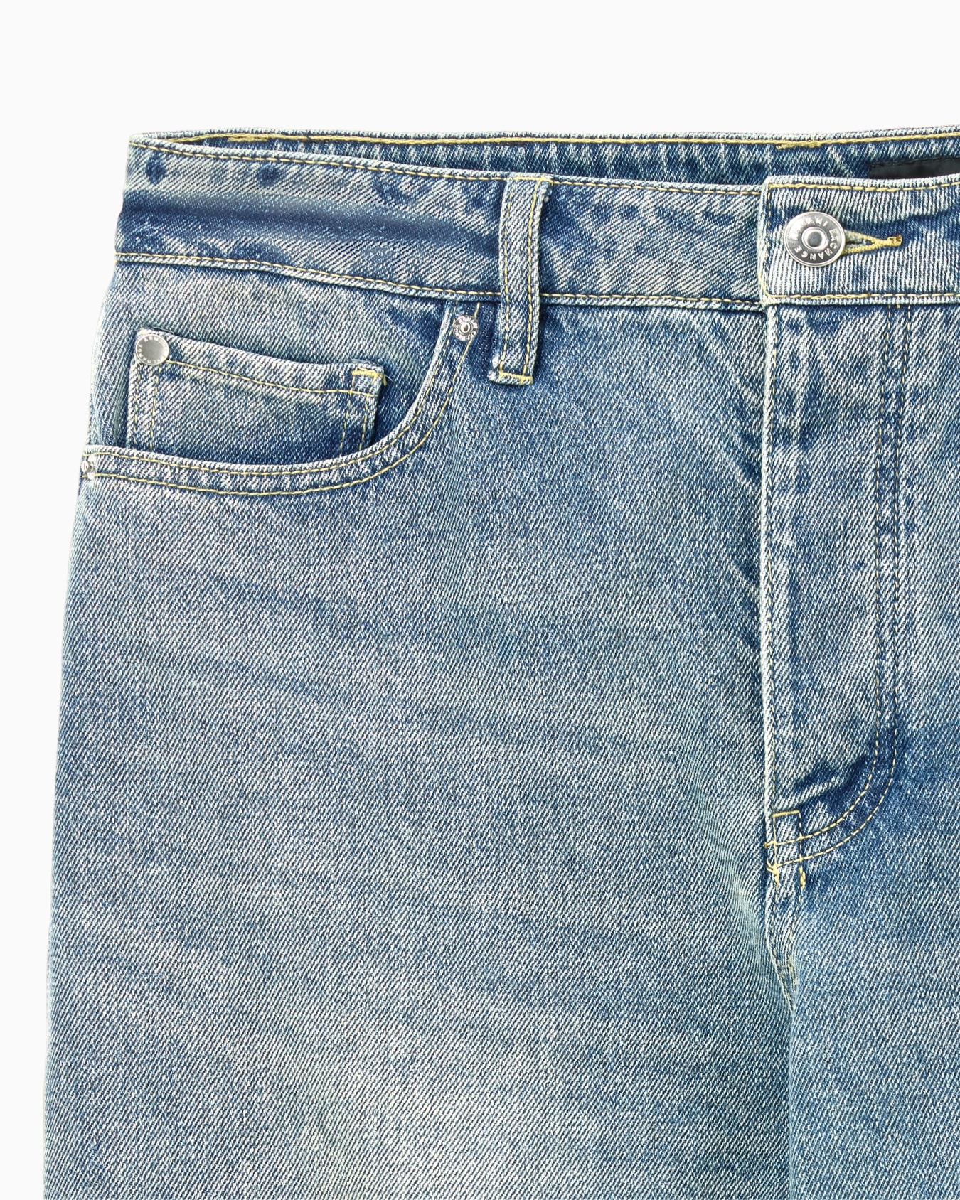 Tapered Jeans in Rigid Indigo Denim 11.5oz Slide 4