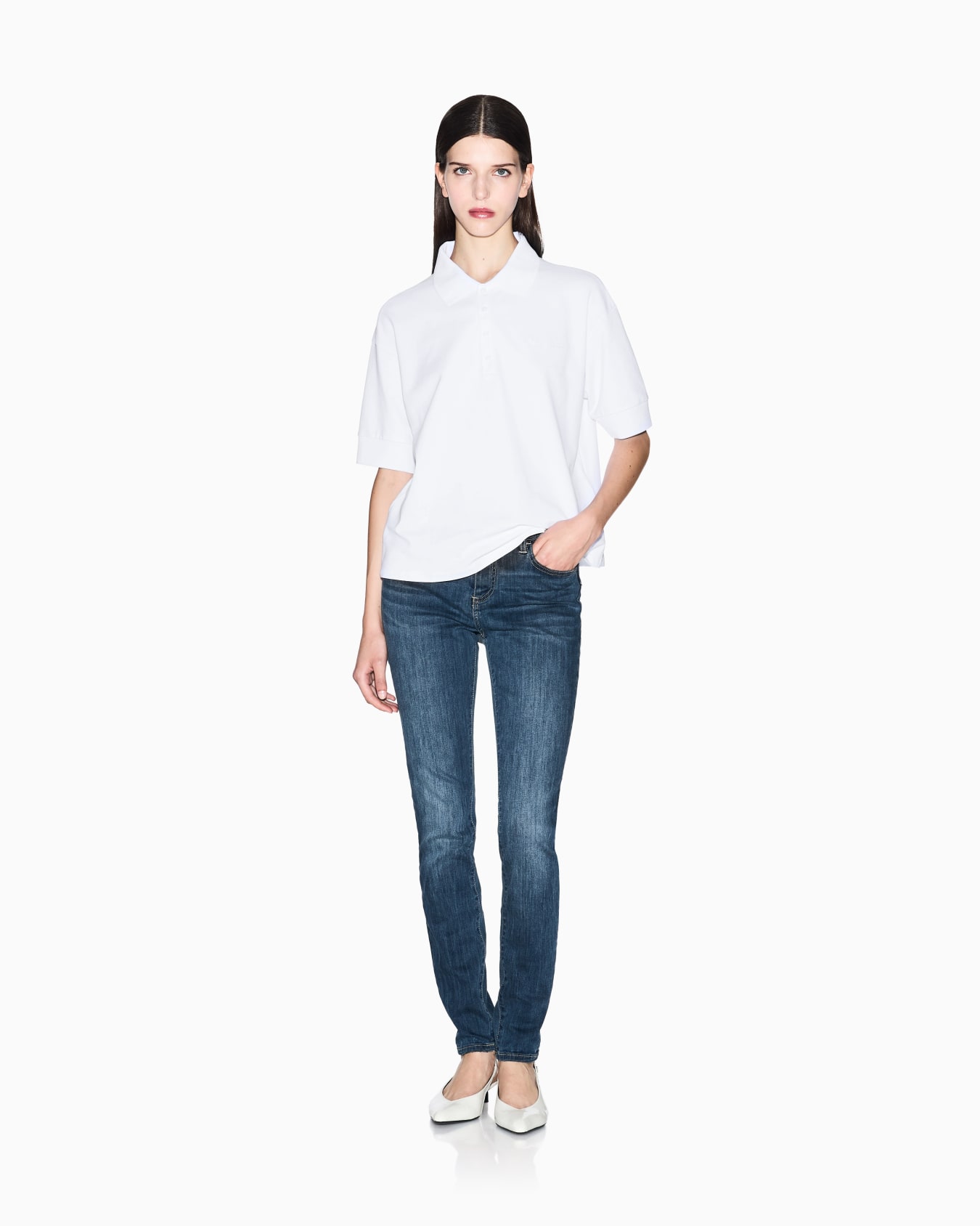 Ultra stretch super skinny jeans Slide 1