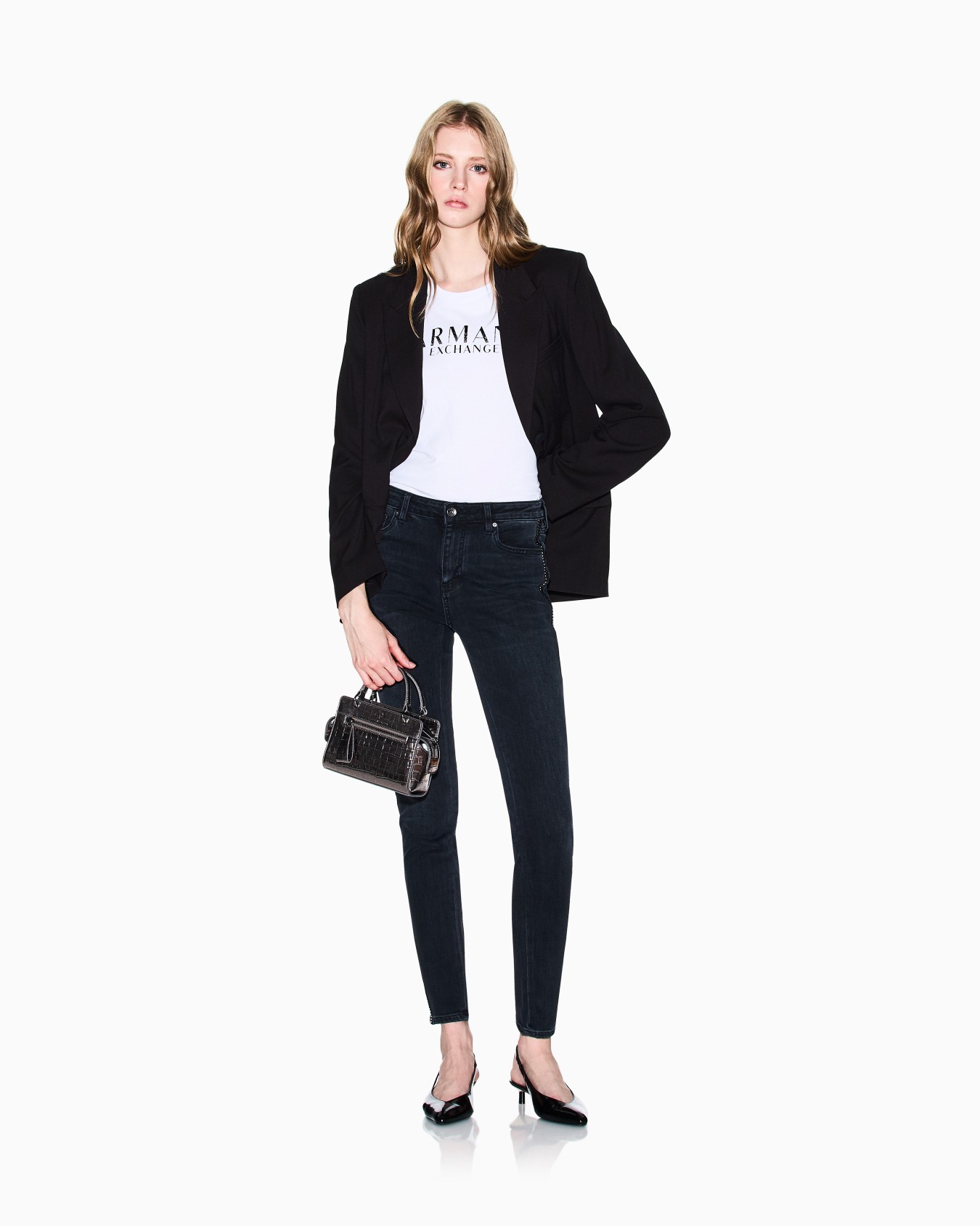 Ultra stretch super skinny jeans Slide 1