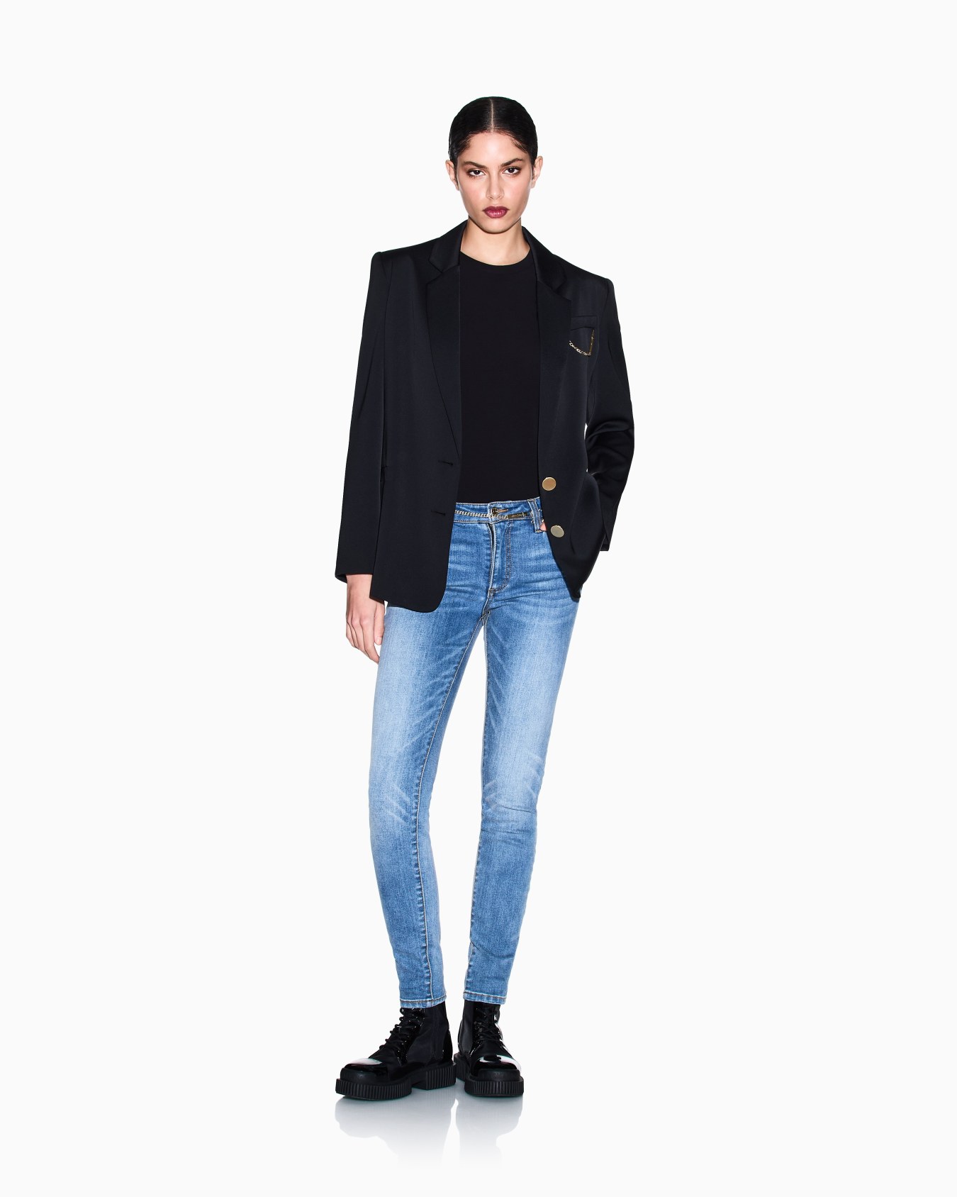 Super skinny cotton jeans Slide 1