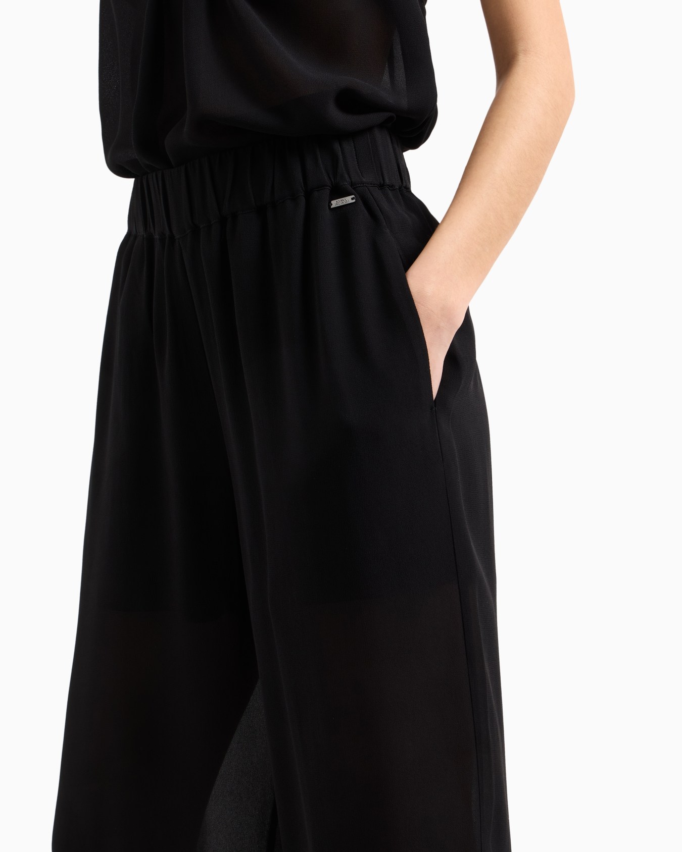 Wide viscose trousers Slide 4