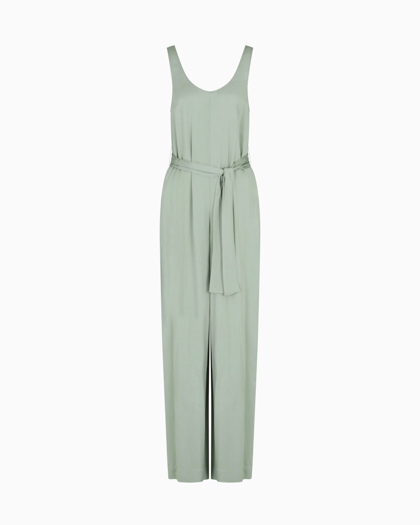 Fluid viscose jumpsuit Slide 0