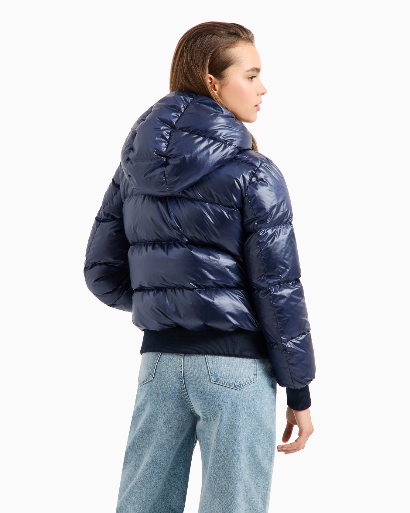 Wattierte Jacke von Icon Project mit Kapuze Folie 2