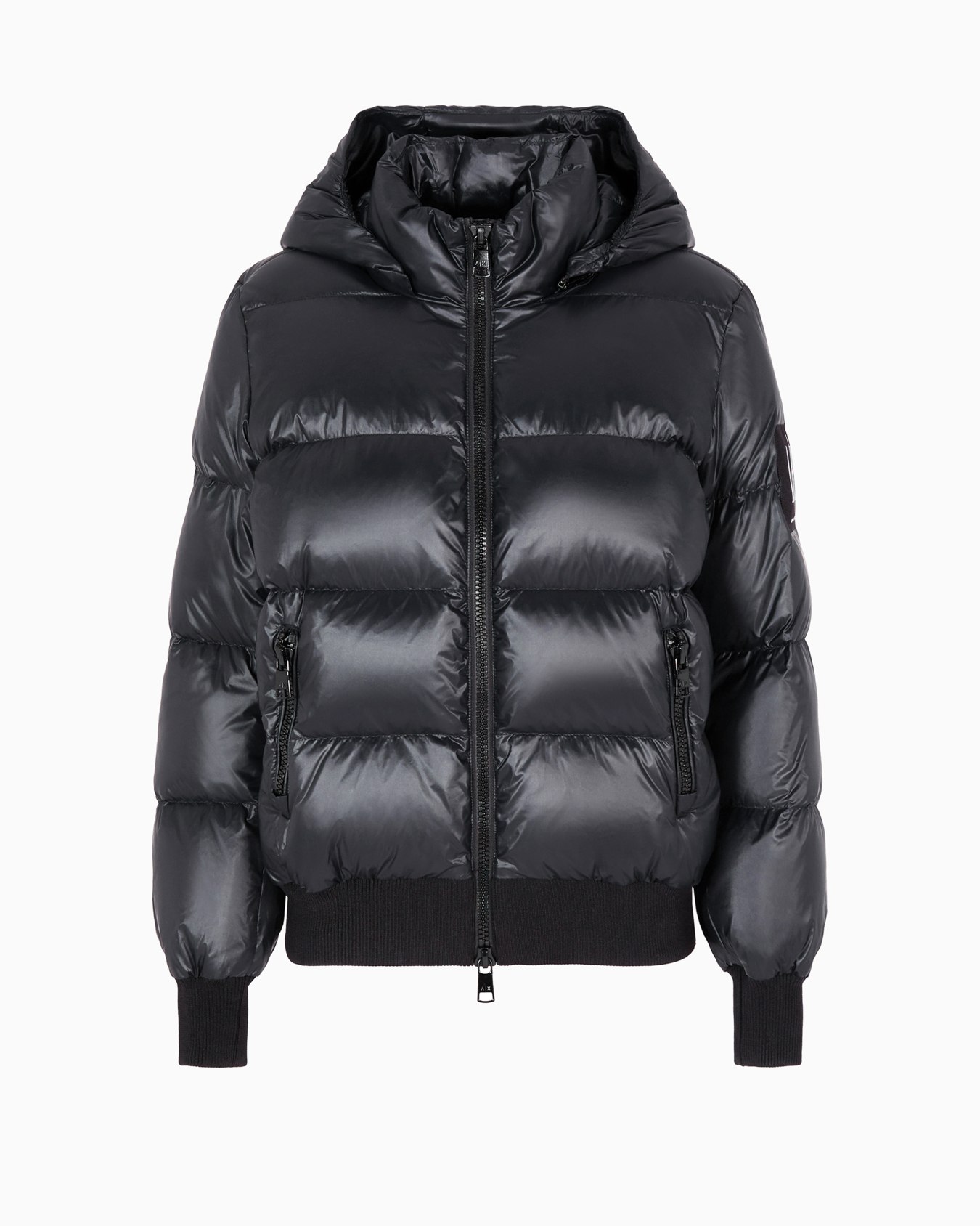 Icon Project Padded Jacket with Hood Slide 0