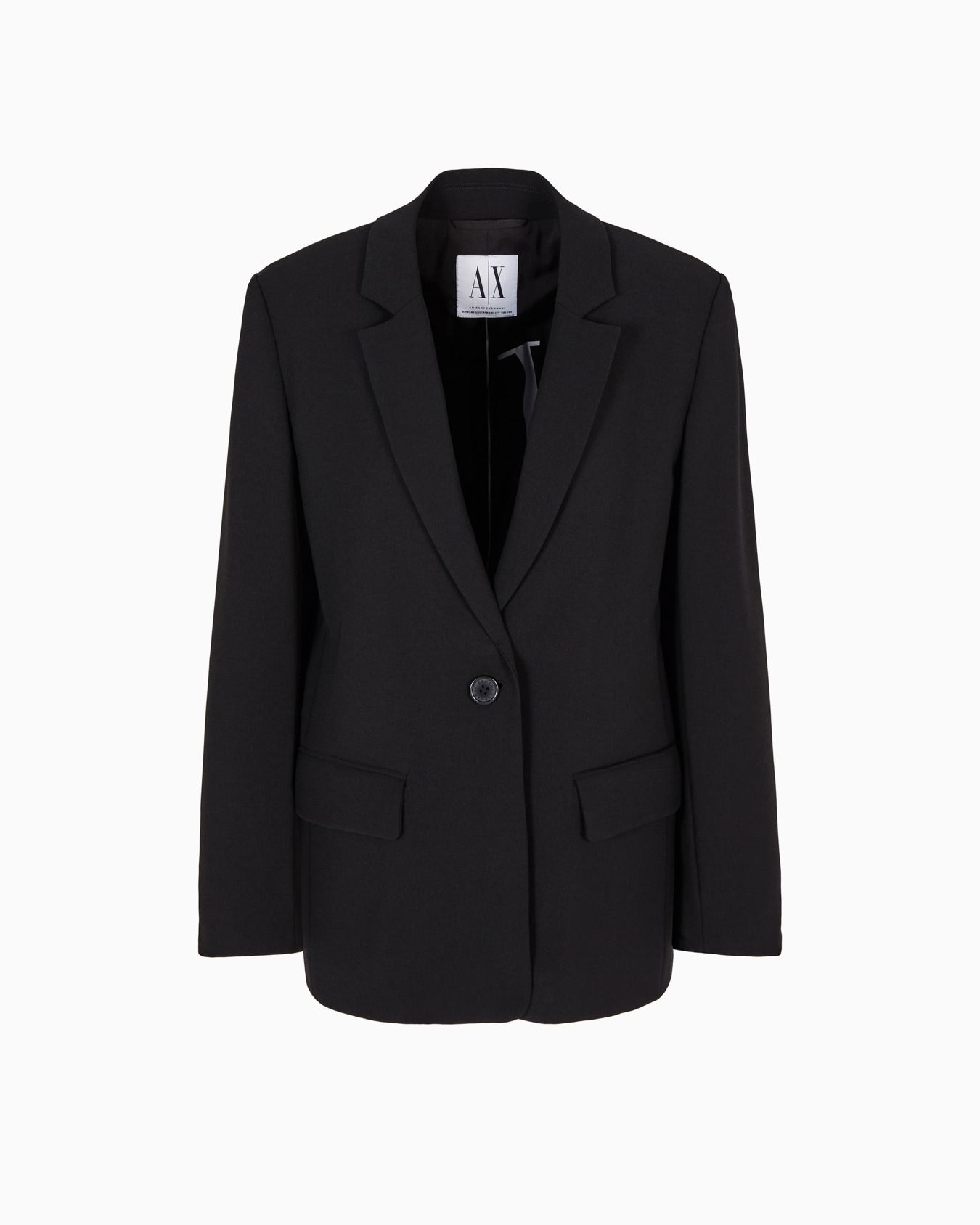  Veste oversize à simple boutonnage et un bouton Diapositive 0
