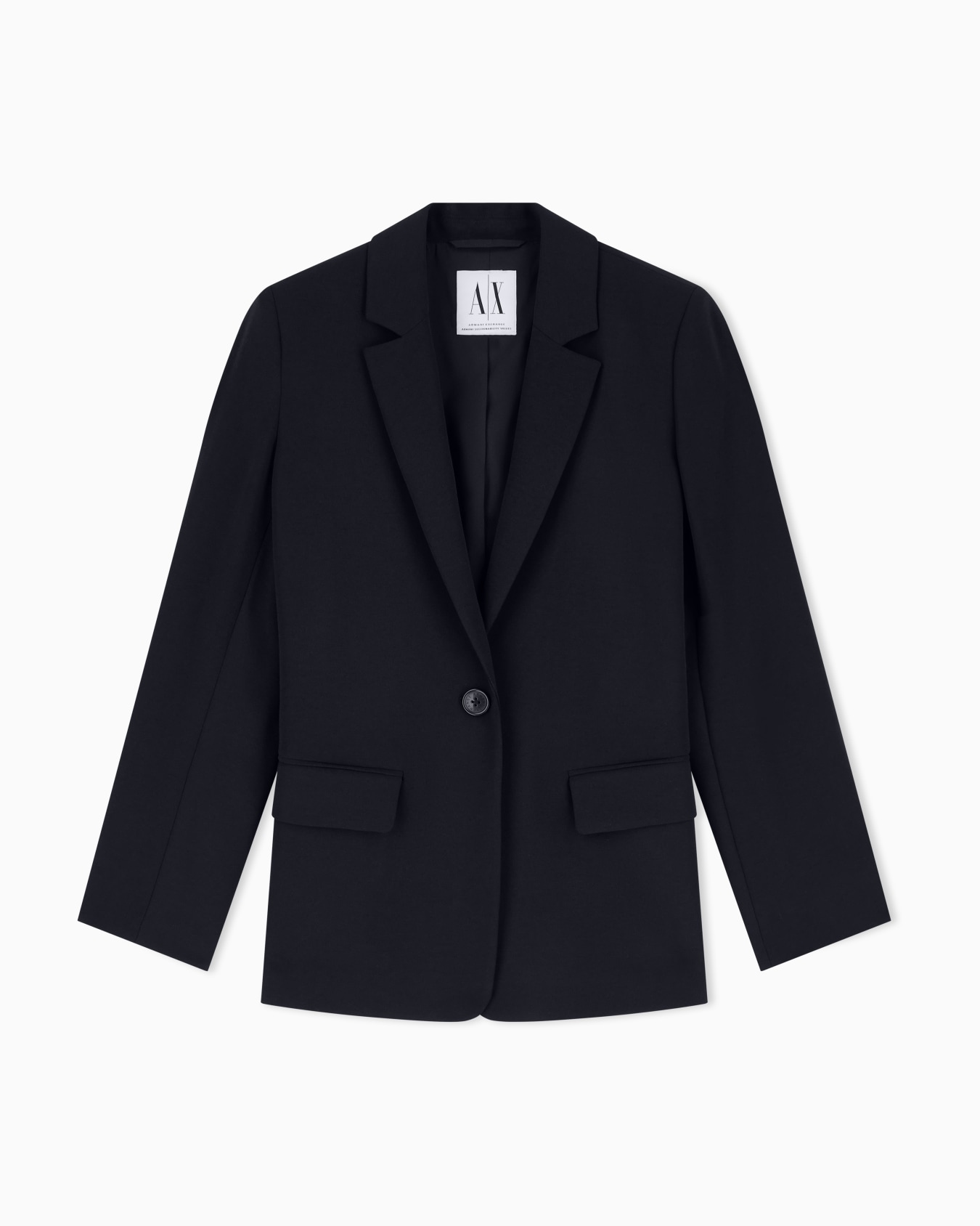  Single-breasted oversized jacket with one button Slide 2