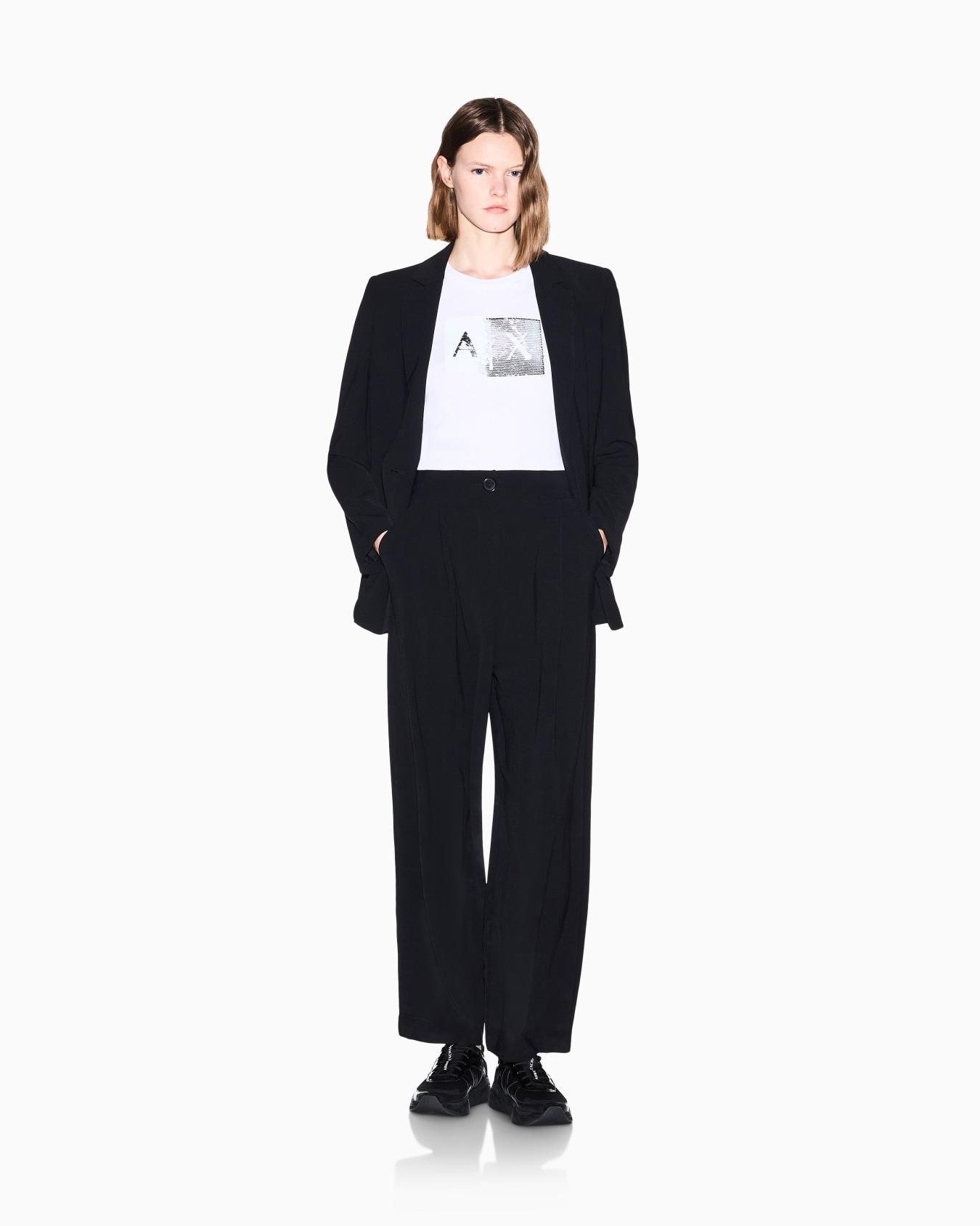 ASV Fabric Pleated Trousers Slide 1