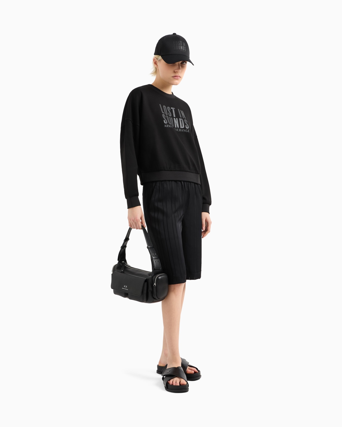 Lost in Sound ASV Sweatshirt mit Rundhalsausschnitt Folie 1