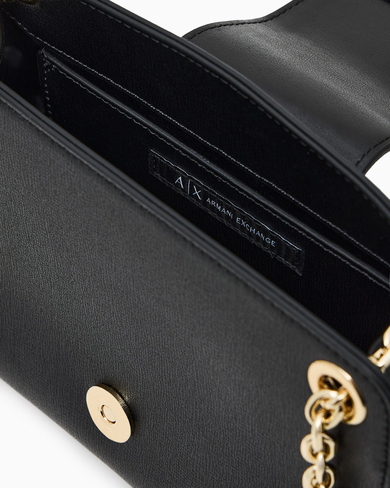 Trapeze shoulder bag with logo Slide 3