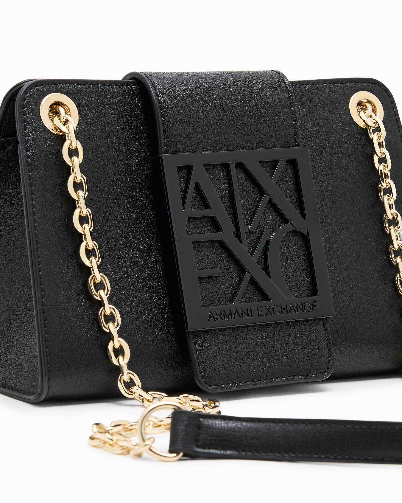 Small shoulder bag with shaped logo Slide 4
