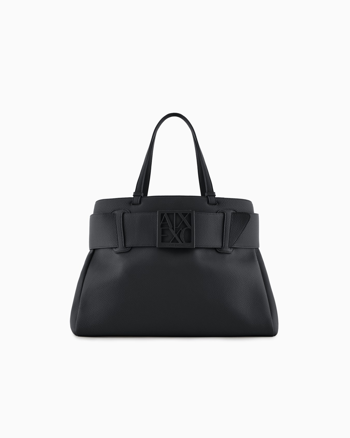 Large shoulder bag with ASV logo detail Slide 0