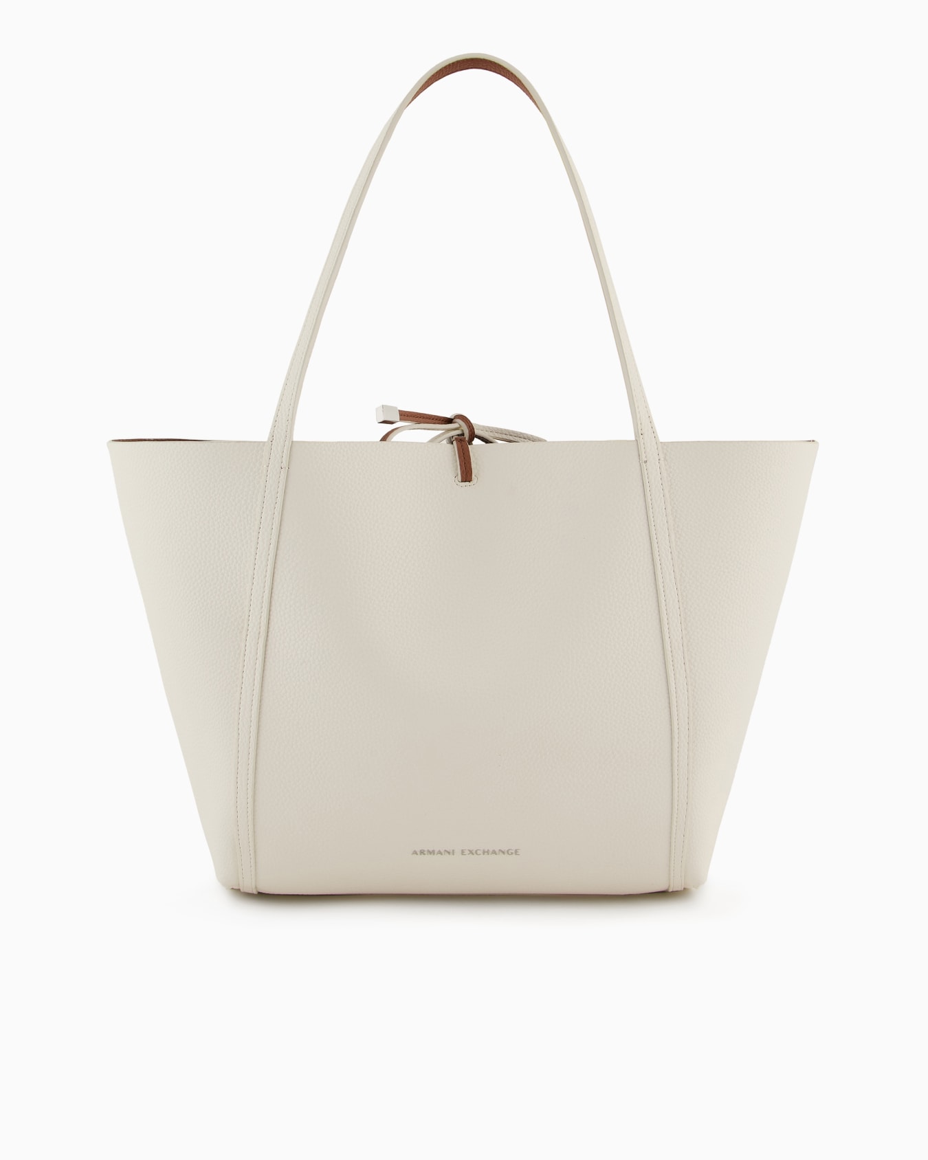 Reversible shopper with logo and clutch Slide 5