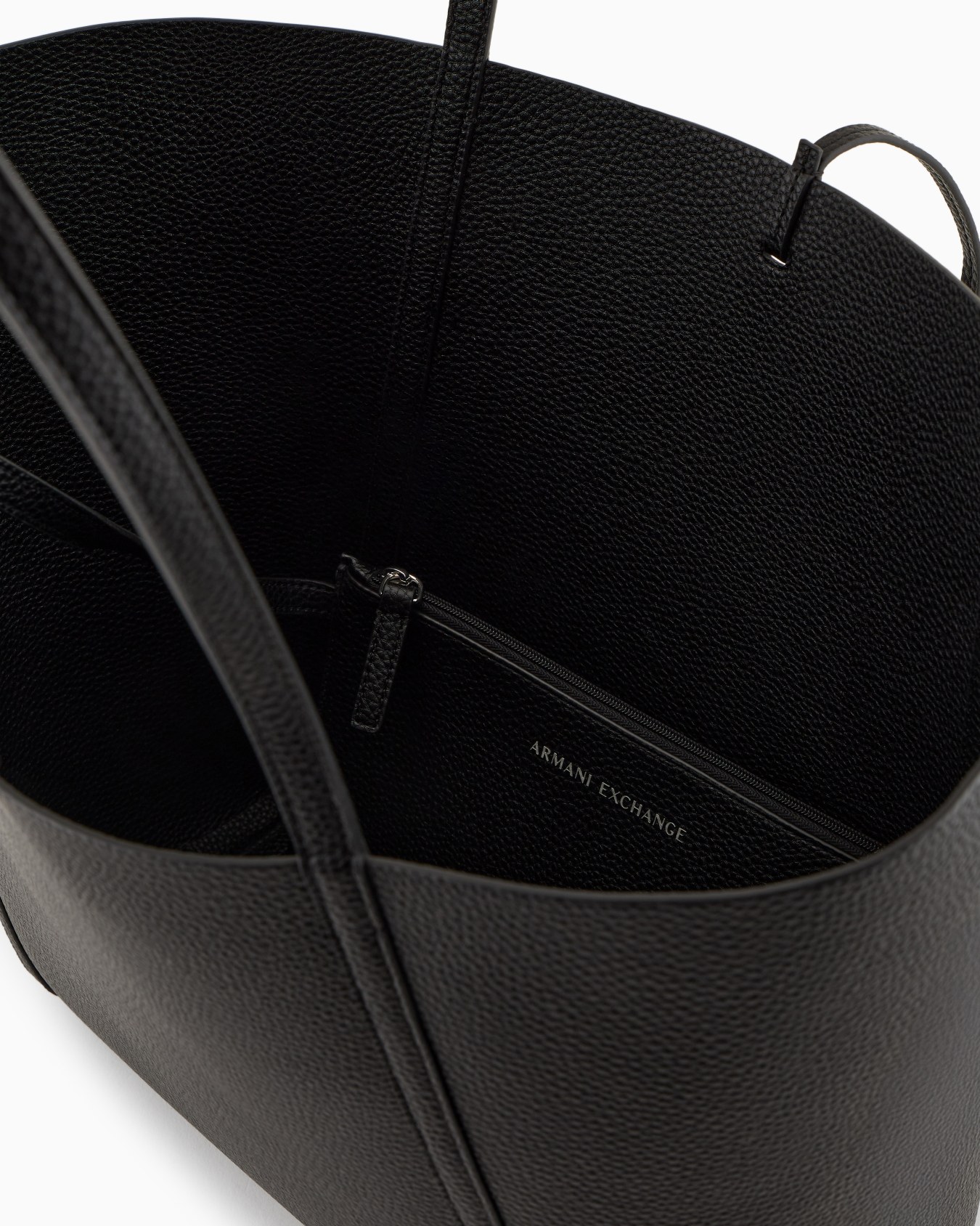 Reversible shopper with logo and clutch Slide 3