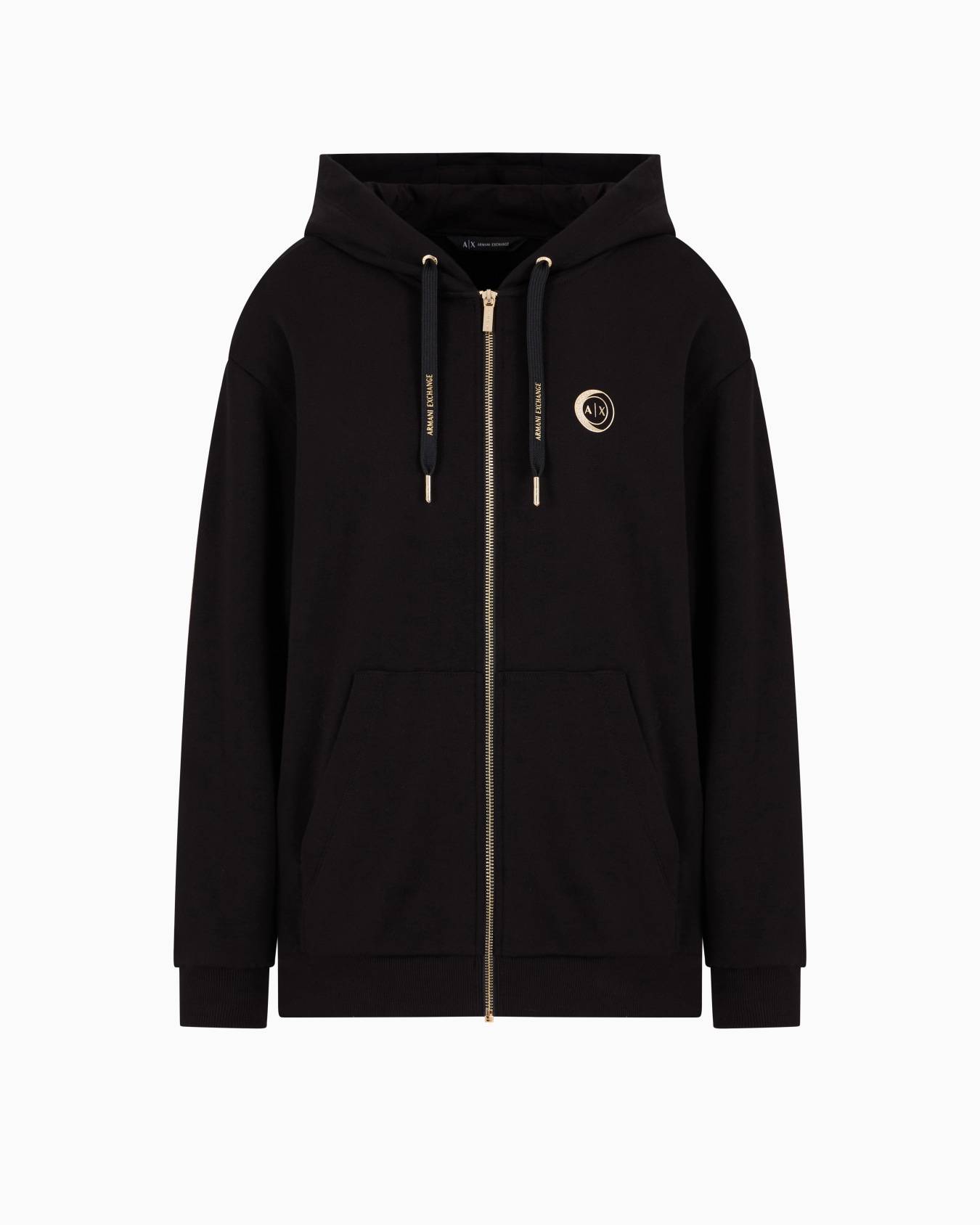 Metal Logo Zip Up Hoodie Slide 0
