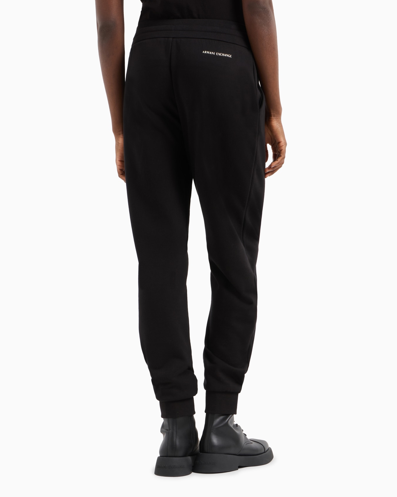 Jogger pants with metal logo Slide 2