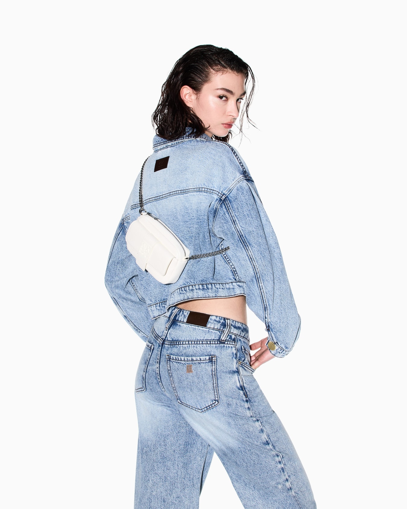 Mini Crossbody in Technical Fabric Slide 5