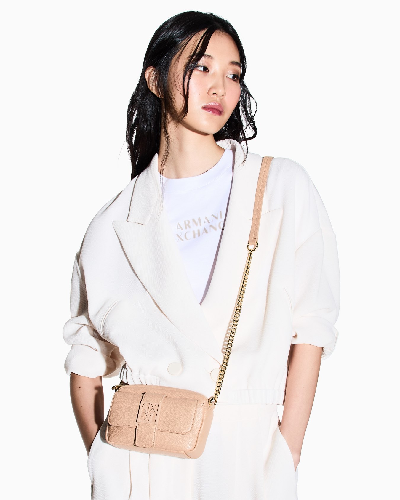 Mini Crossbody in Technical Fabric Slide 5