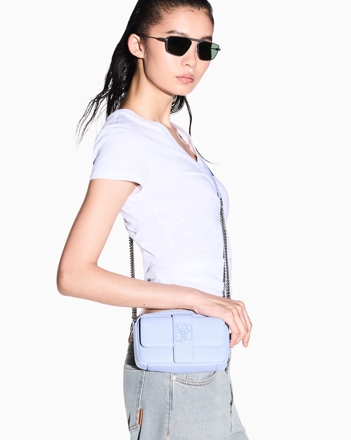 Mini Crossbody in Technical Fabric Slide 5